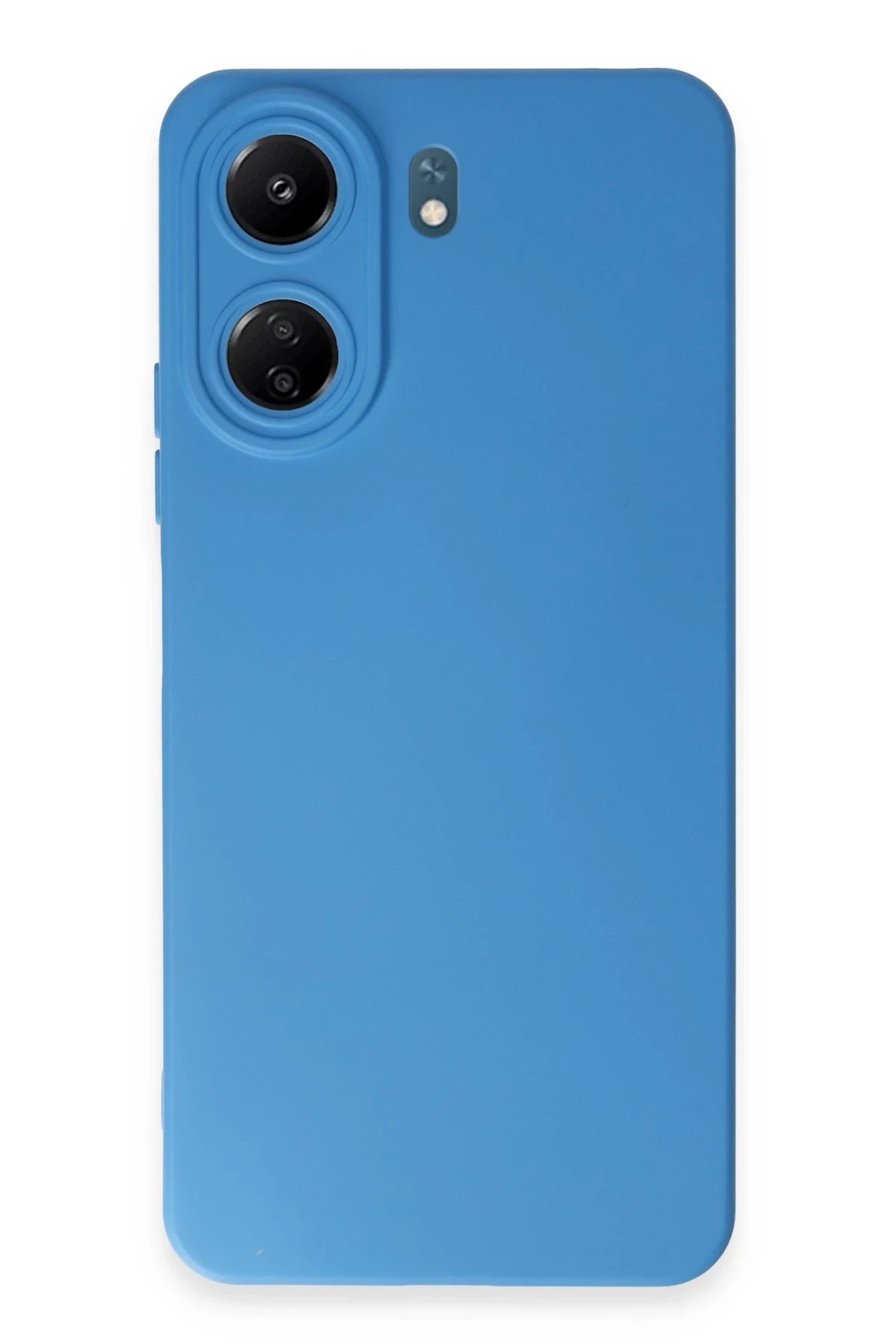 Xiaomi Redmi 13C Kılıf Nano içi Kadife Silikon - Mavi-(5796)