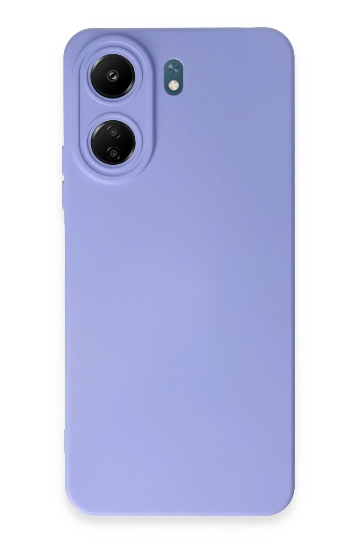 Xiaomi Redmi 13C Kılıf Nano içi Kadife Silikon - Lila-(5796)
