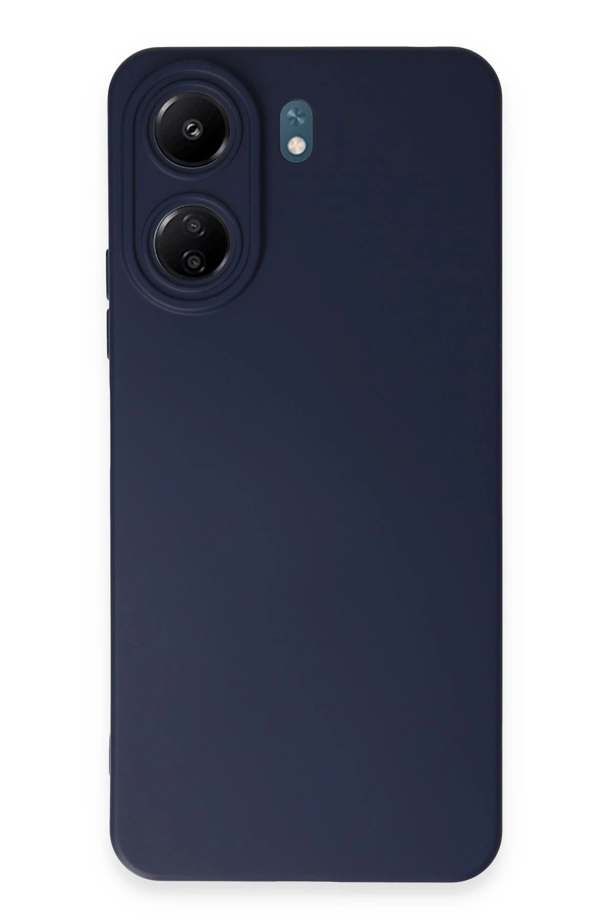 Xiaomi Redmi 13C Kılıf Nano içi Kadife Silikon - Lacivert-(5796)