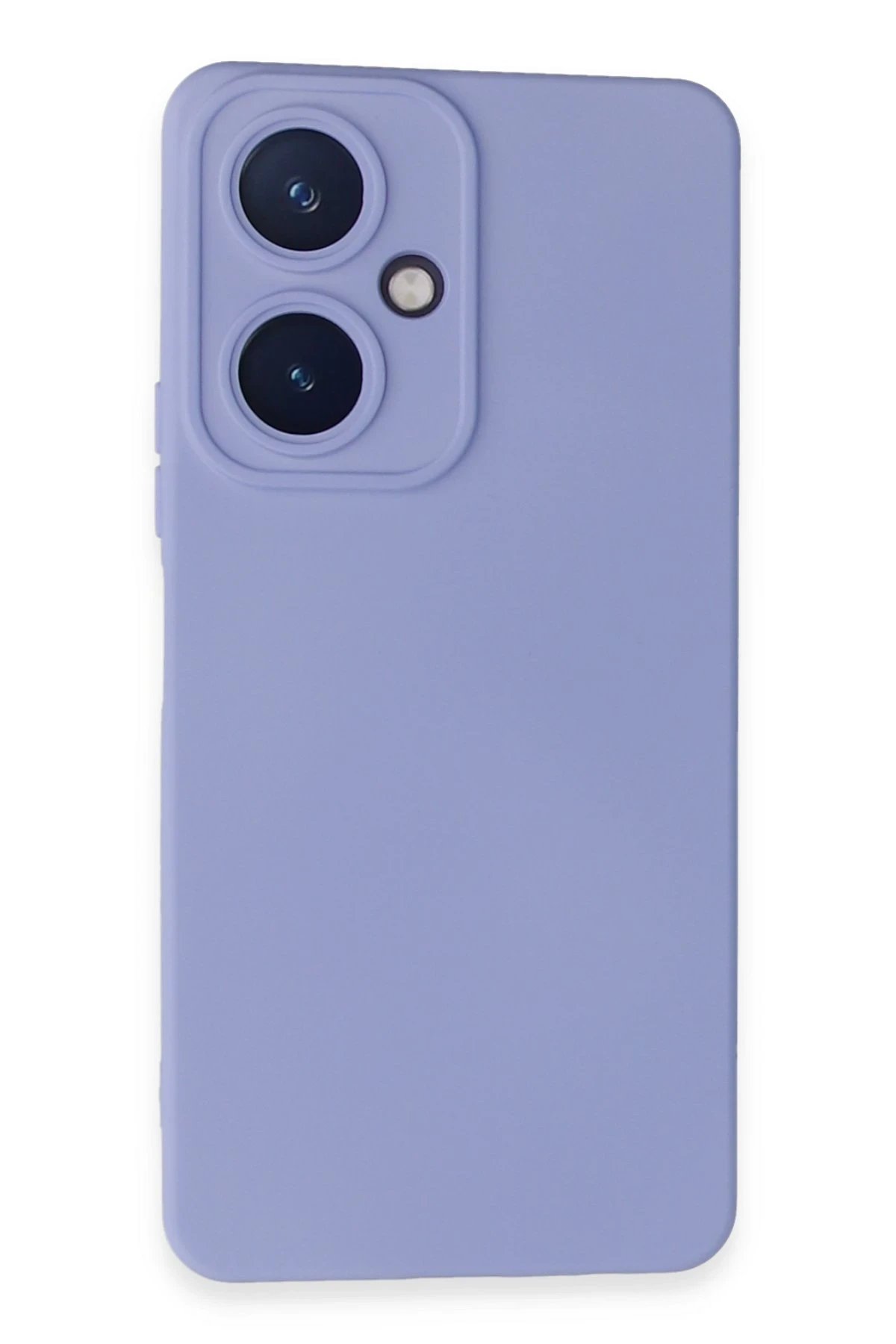 Vivo Y27 Kılıf Nano içi Kadife Silikon - Lila-(5796)