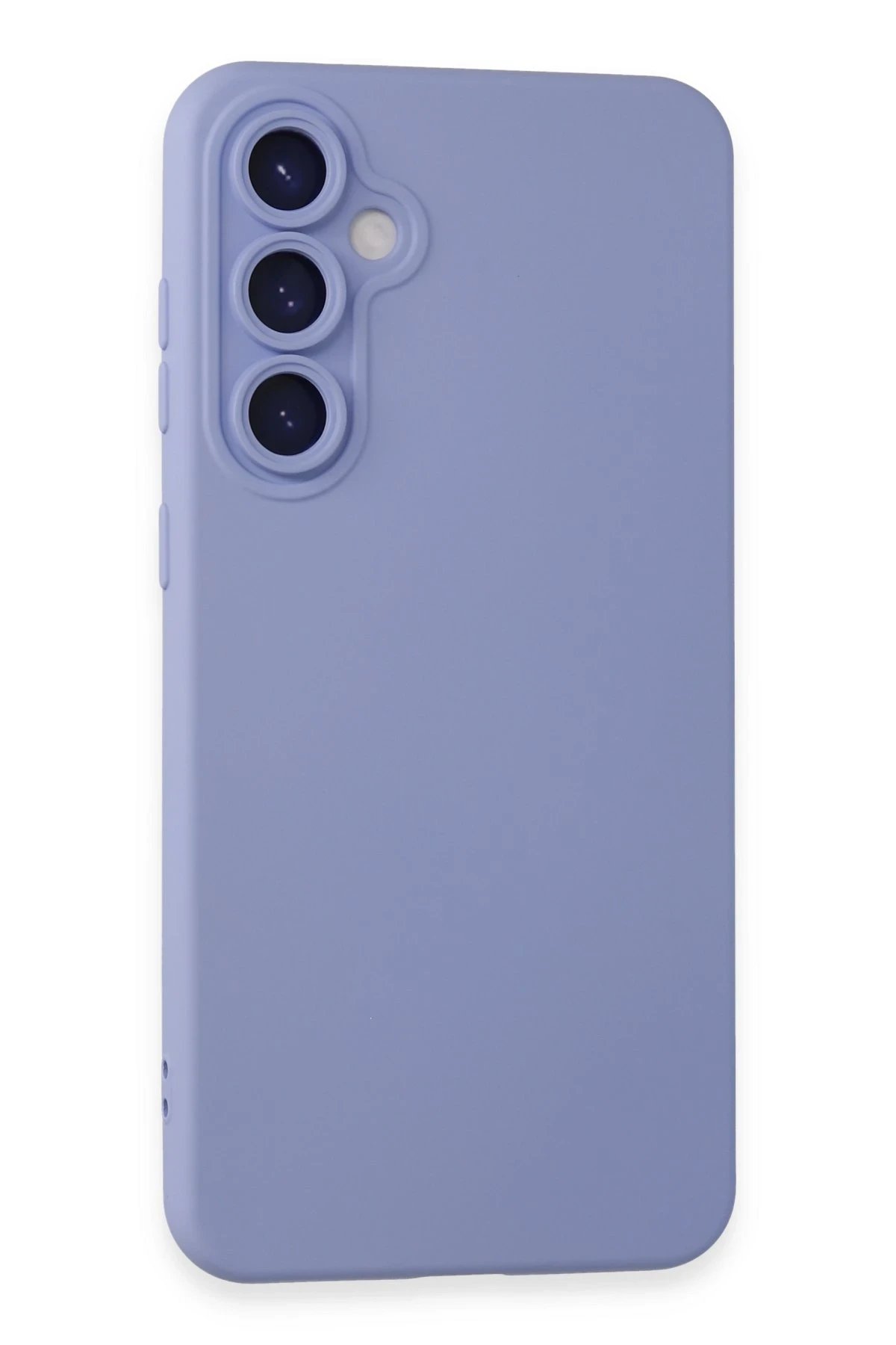 Samsung Galaxy S24 Plus Kılıf Nano içi Kadife Silikon - Lila-(5796)