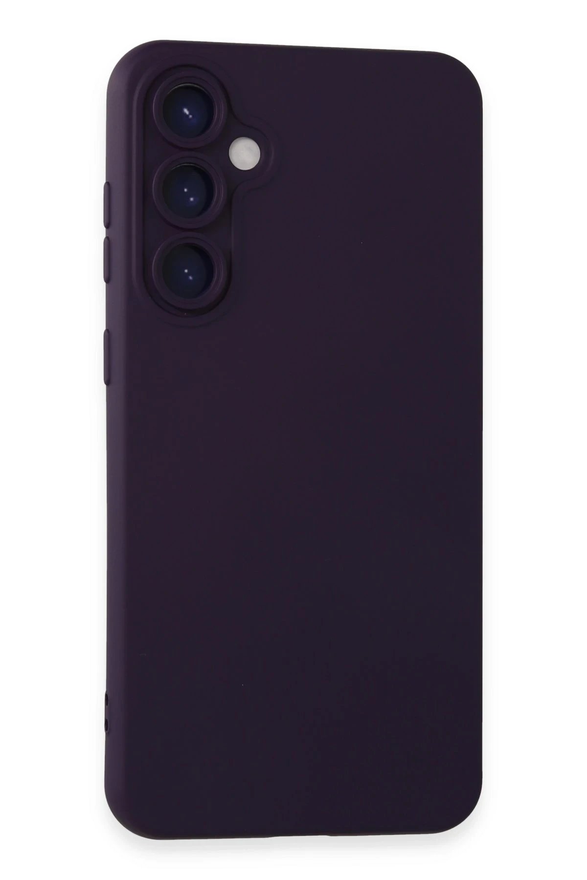 Samsung Galaxy S24 Plus Kılıf Nano içi Kadife Silikon - Mor-(5796)