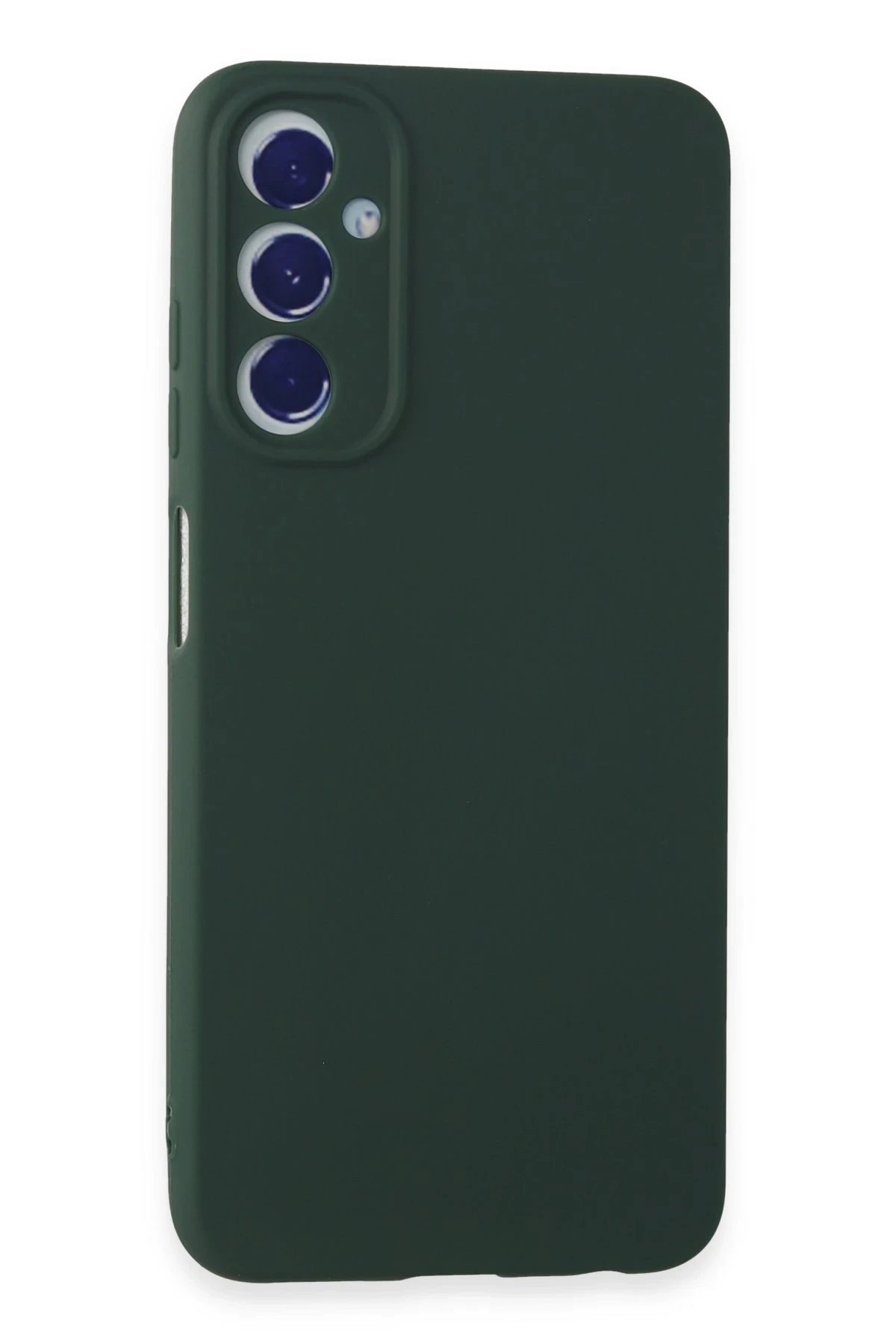 Samsung Galaxy A05S Kılıf First Silikon - Koyu Yeşil-(5796)