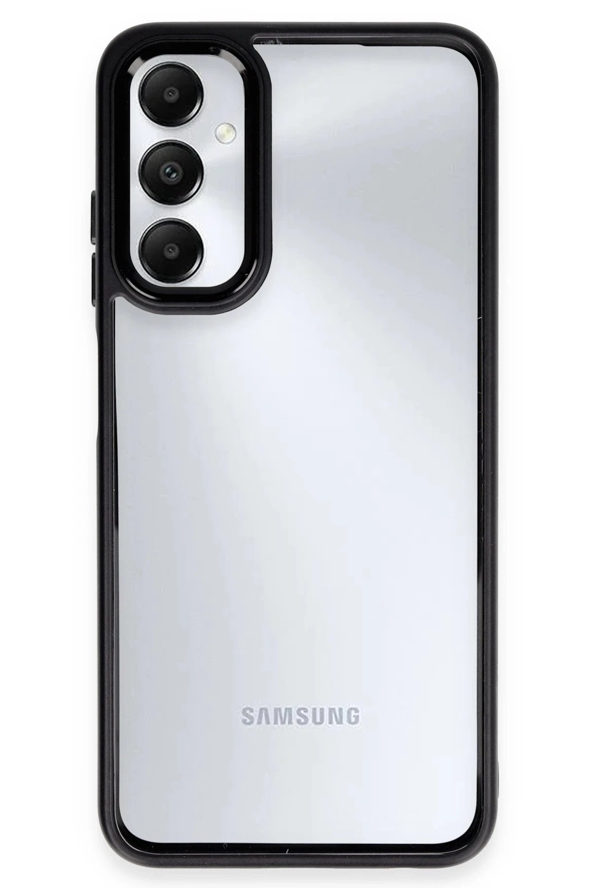 Samsung Galaxy A05S Kılıf Power Silikon - Siyah-(5796)