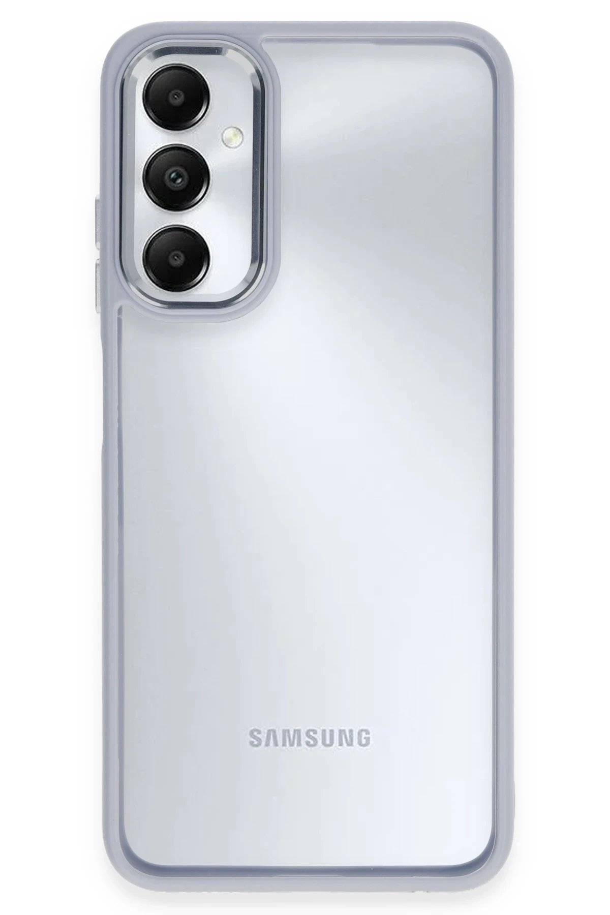 Samsung Galaxy A05S Kılıf Power Silikon - Sierra Blue-(5796)