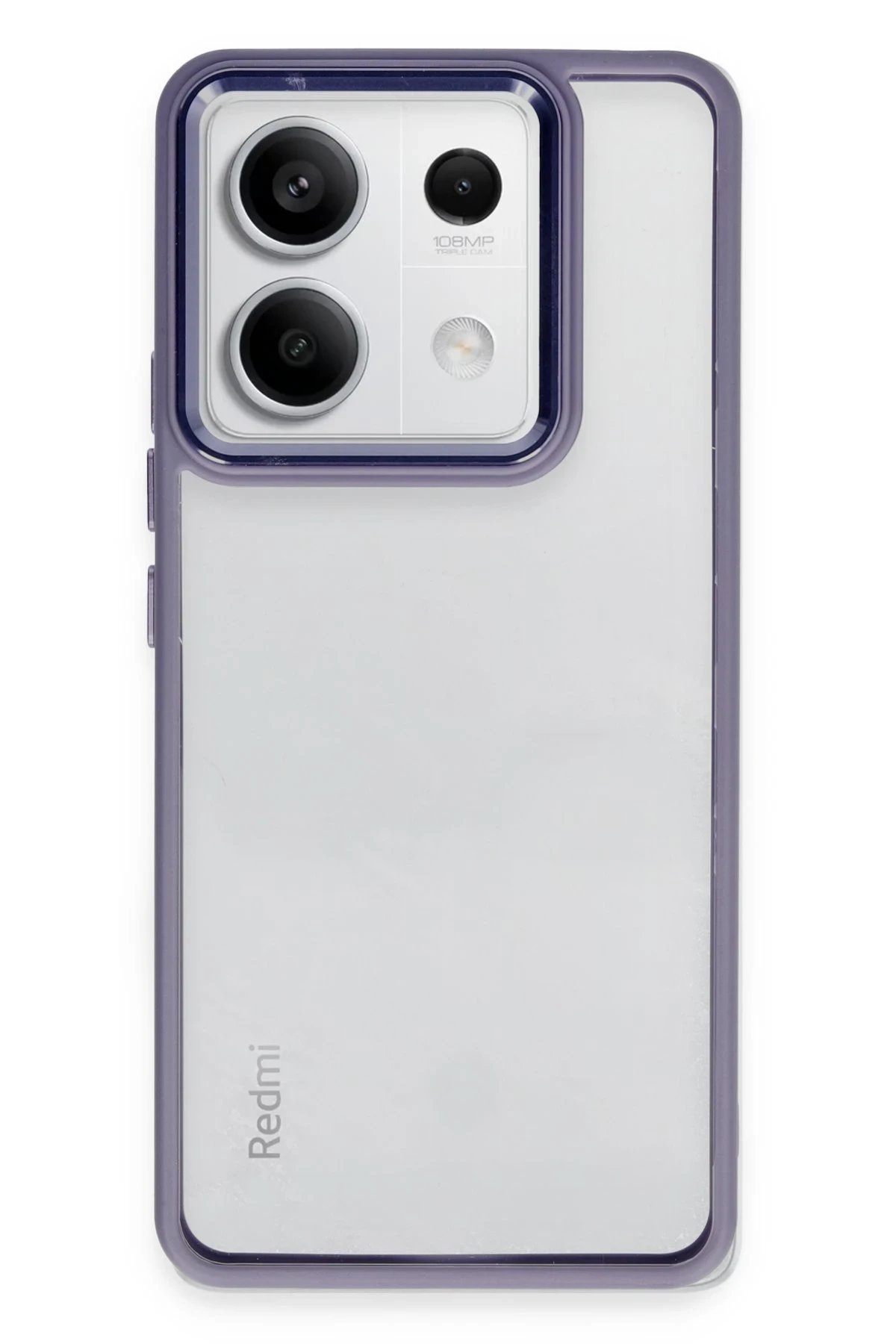 Xiaomi Redmi Note 13 4G Kılıf Power Silikon - Lila-(5796)