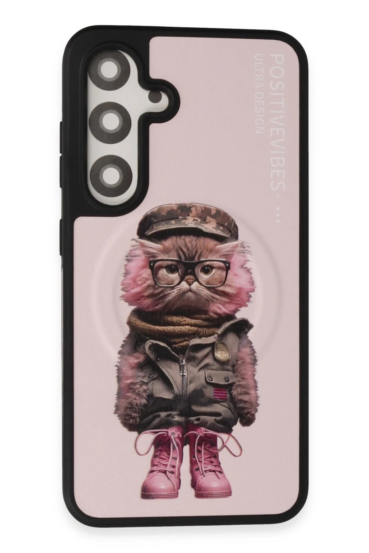 Samsung Galaxy S24 Fun Magsafe Kapak - Pembe-(5796)