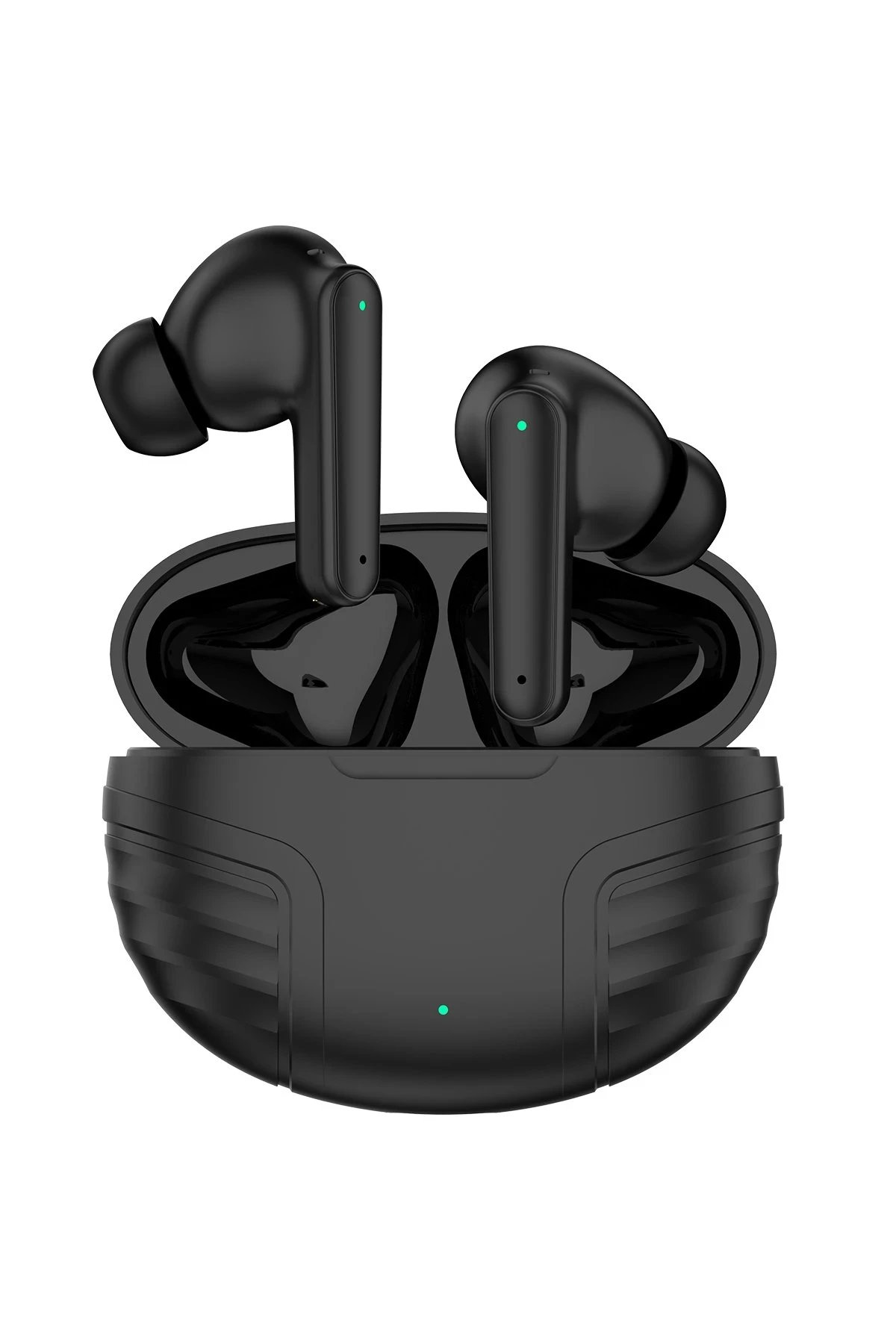 LS-19 Aktif Gürültü Engelleyici Özellikli Bluetooth 5.4 Kablosuz Airpods Kulaklık - Siyah-(5796)