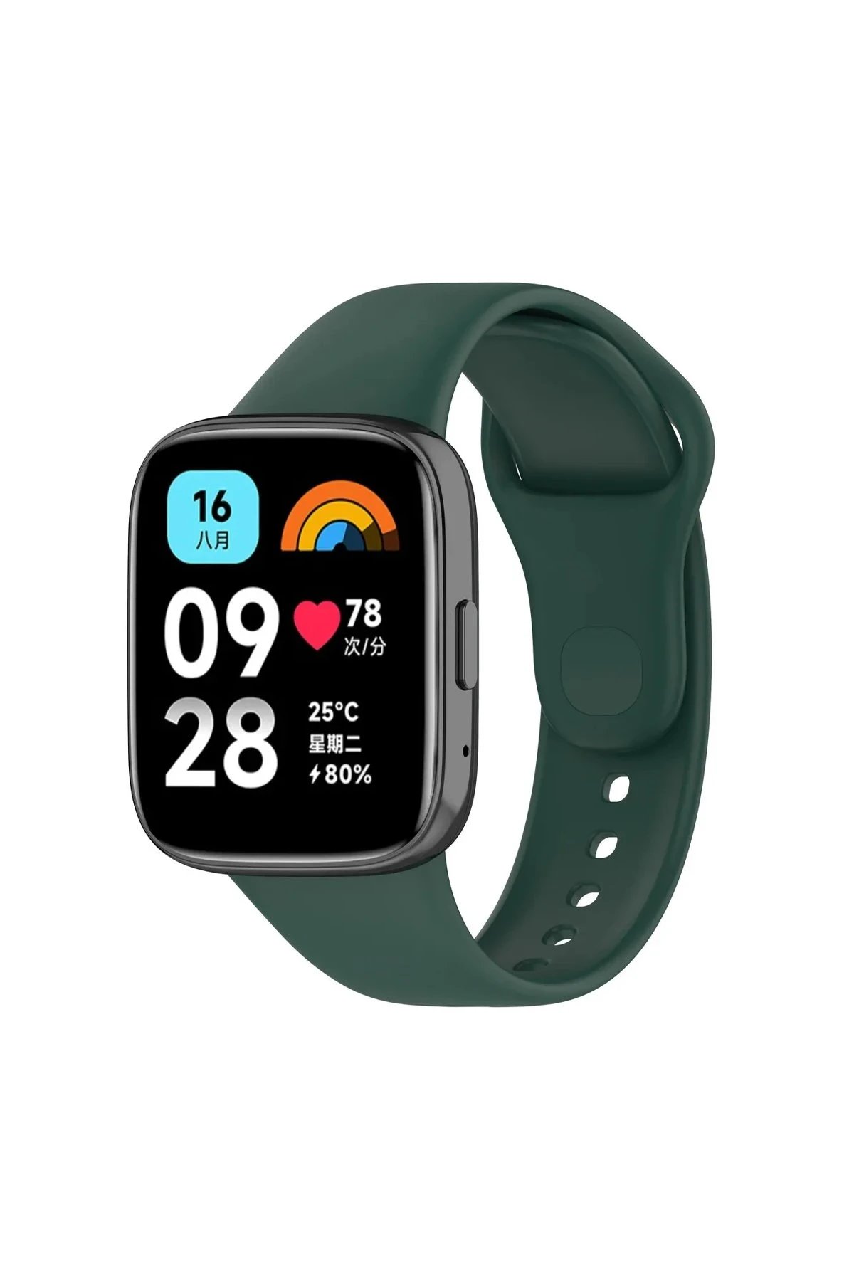 Xiaomi Redmi Watch 3 Active Klasik Kordon - Haki Yeşil-(5796)