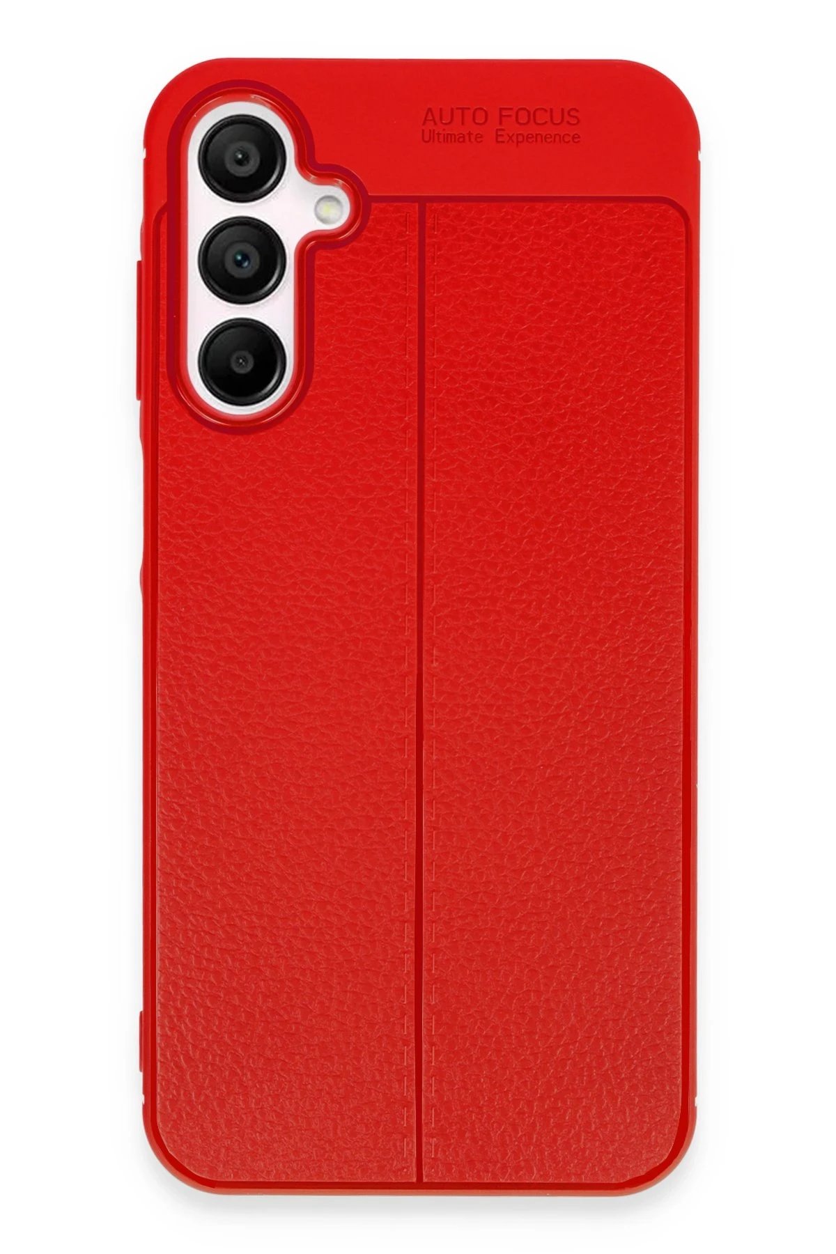 Samsung Galaxy A15 4G Kılıf Auto Focus Kapak - Kırmızı-(5796)