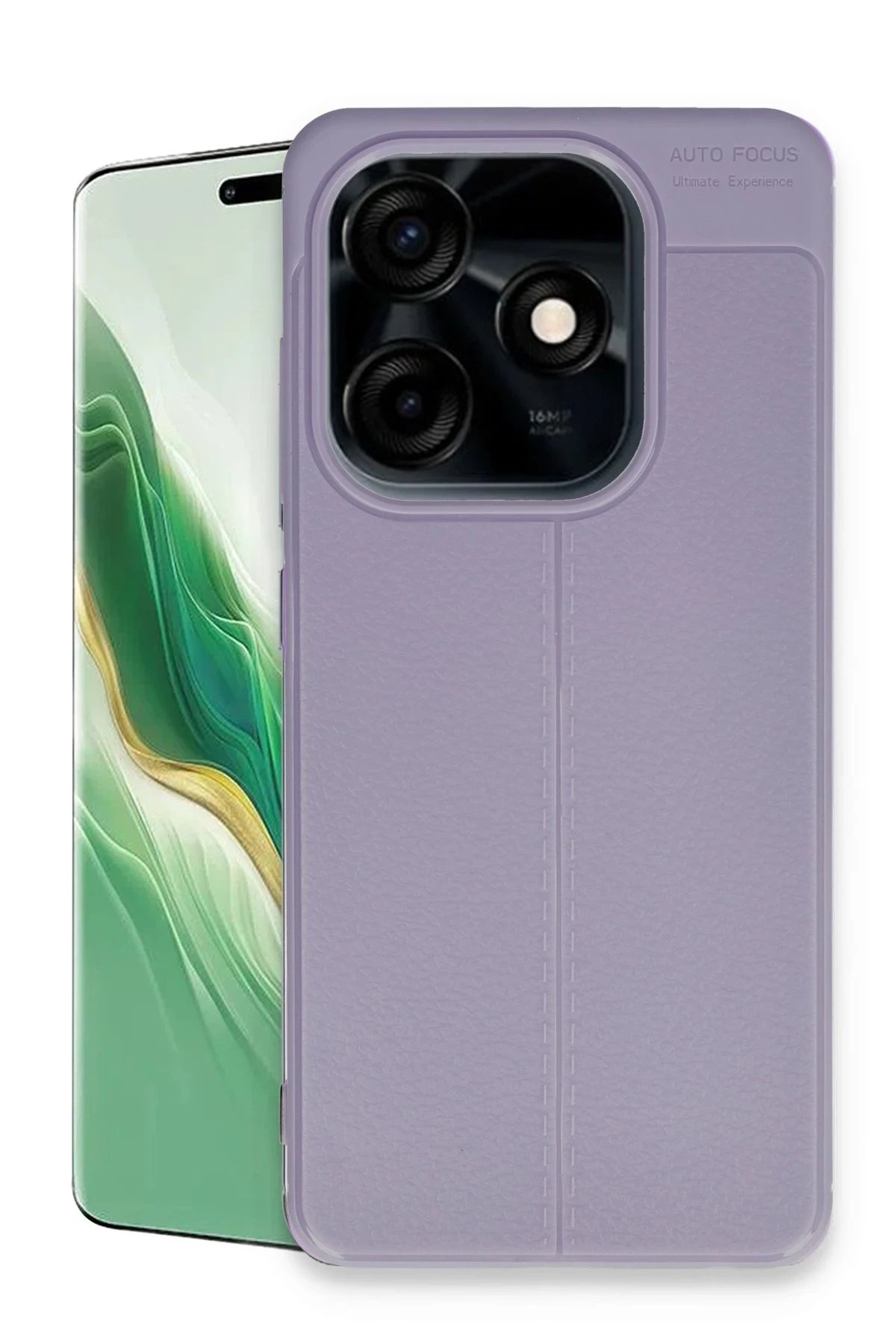 Tecno Spark Go 2024 Kılıf Auto Focus Kapak - Lila-(5796)
