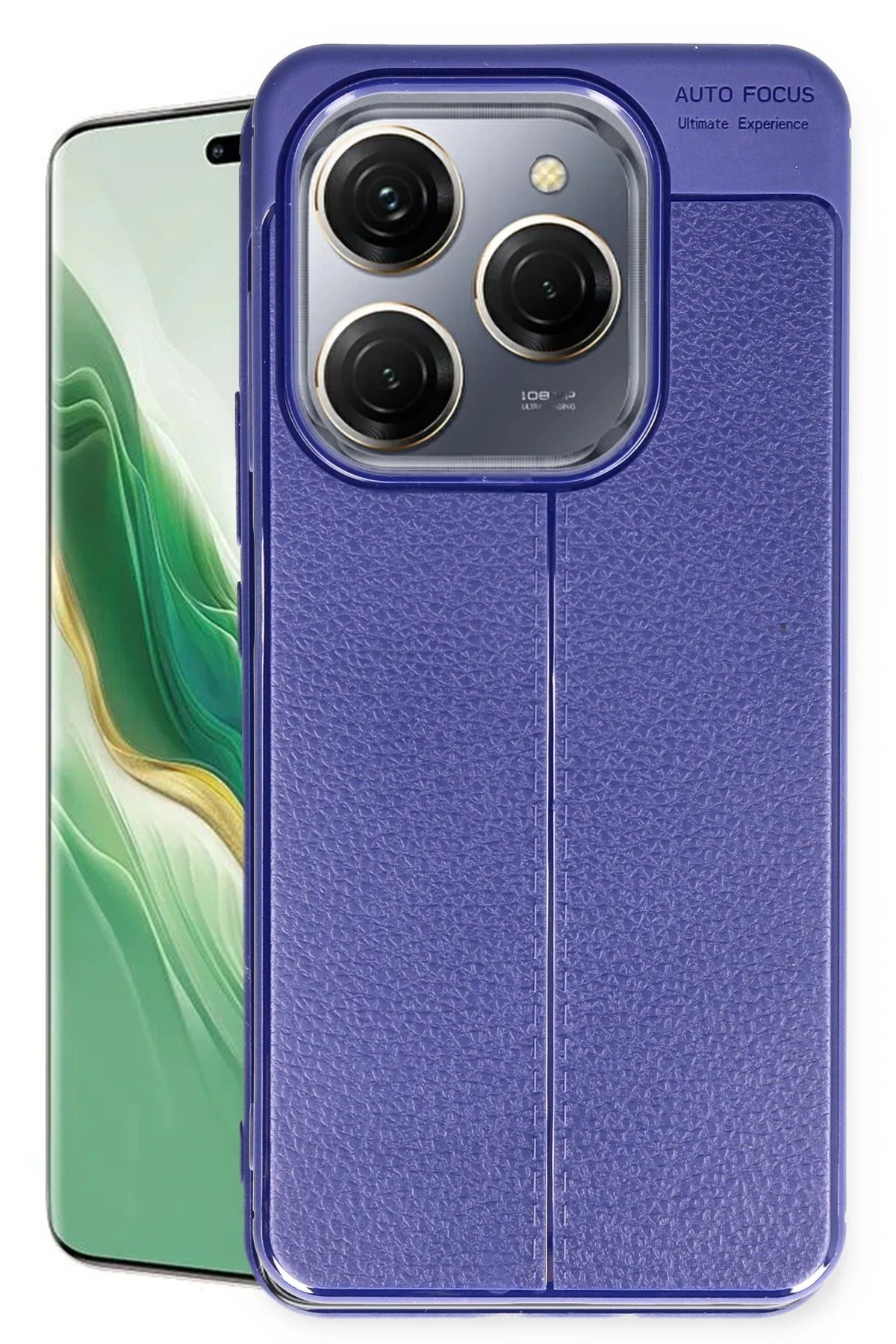 Tecno Spark 20 Pro Kılıf Auto Focus Kapak - Lacivert-(5796)