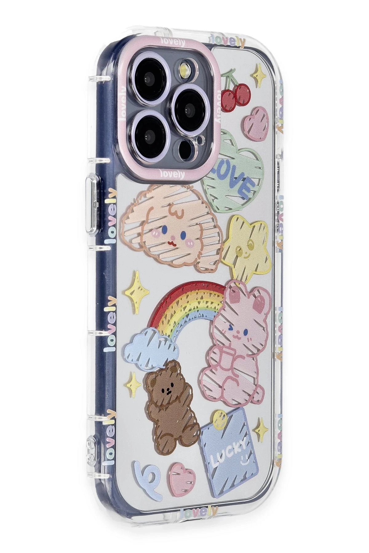 iPhone 15 Pro Max Kılıf Reflexion Desenli Kapak - Desen 4-(5796)