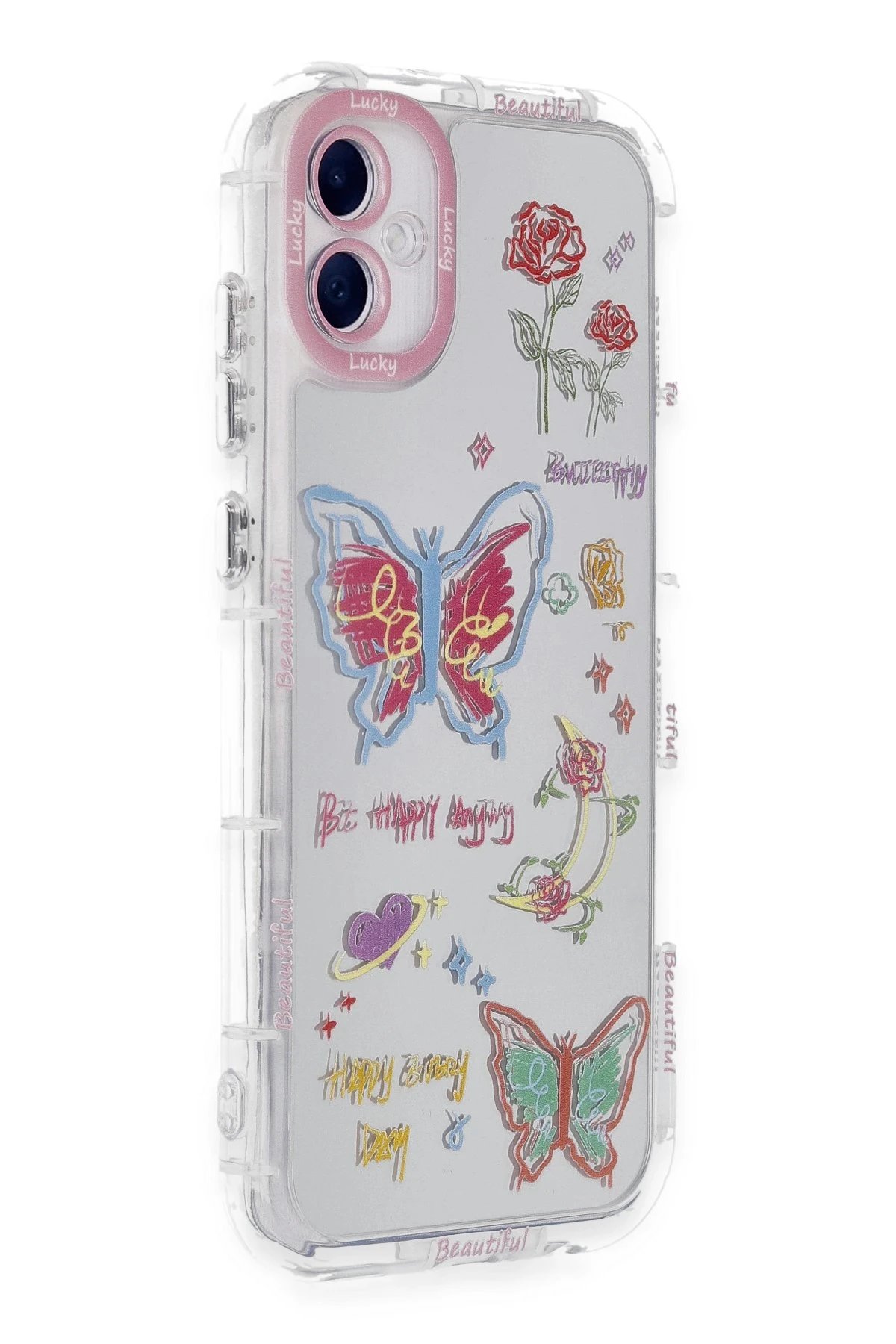 Samsung Galaxy A05 Kılıf Reflexion Desenli Kapak - Desen 8-(5796)