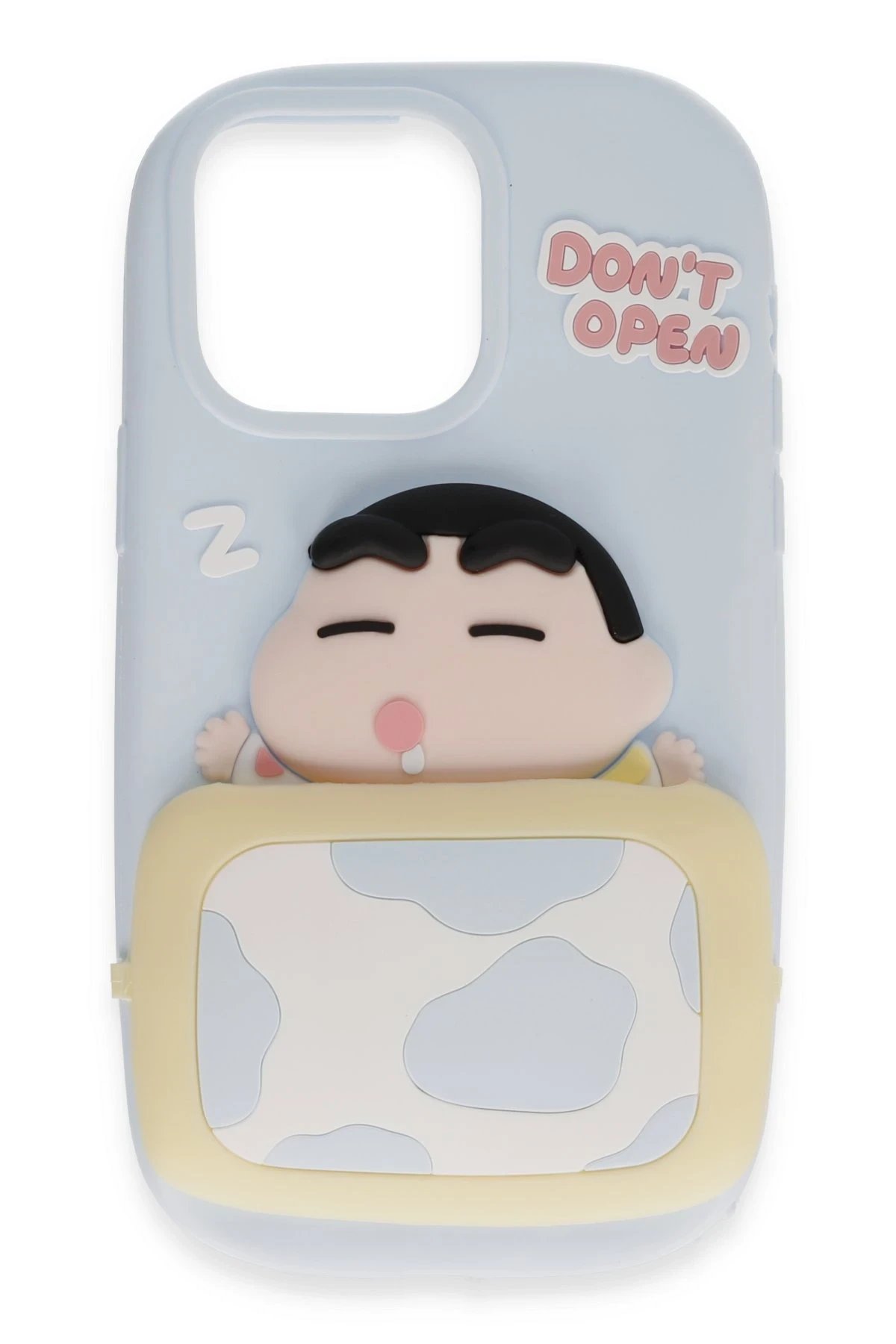 iPhone 15 Kılıf Poky Karakter Silikon Kapak - Desen 3-(5796)