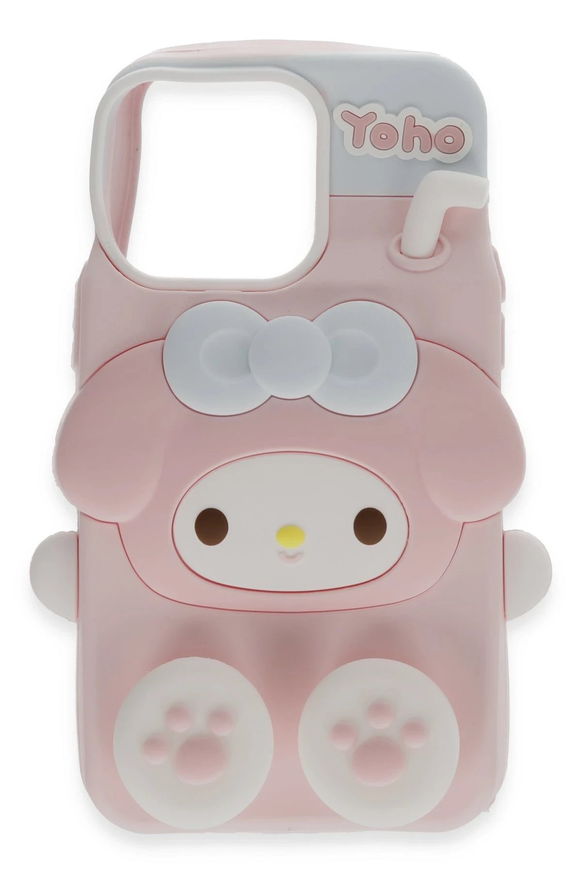 iPhone 15 Pro Kılıf Poky Karakter Silikon Kapak - Desen 2-(5796)