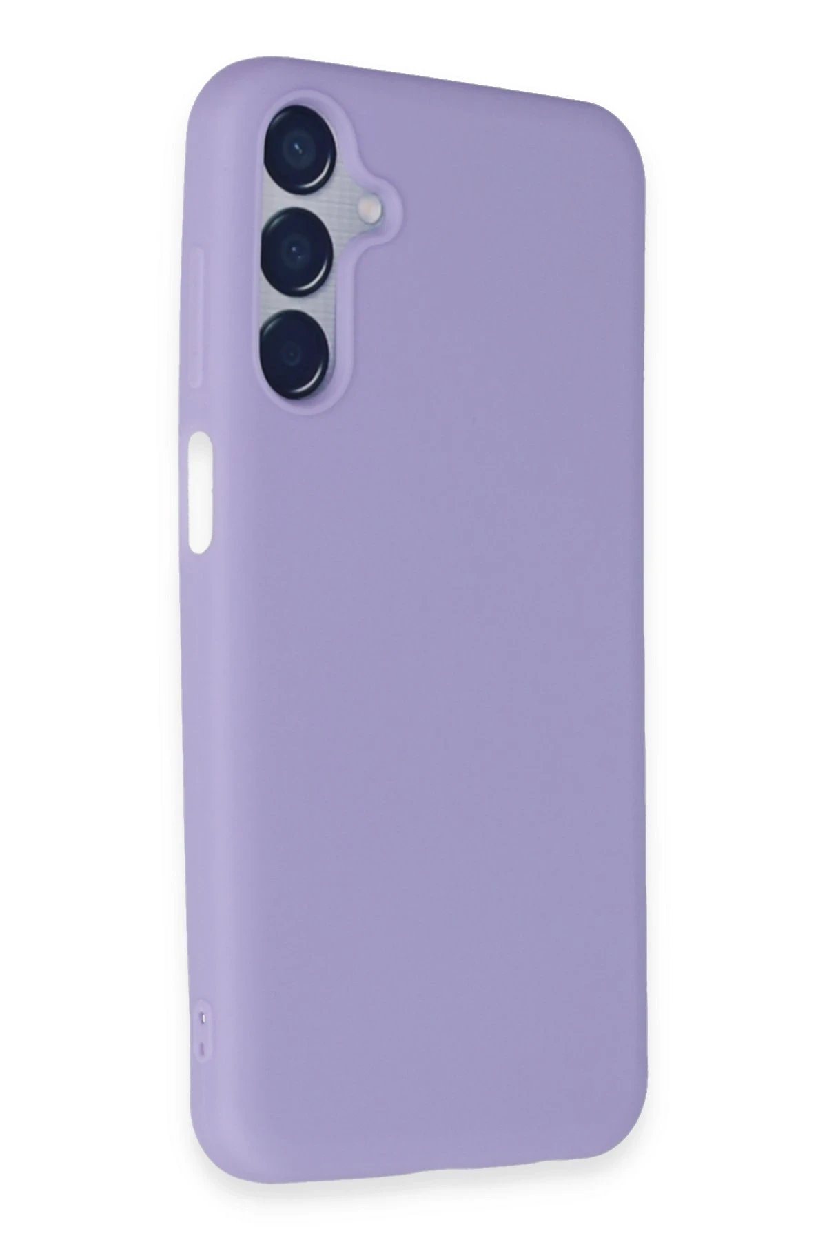 Samsung Galaxy M15 Kılıf First Silikon - Lila-(5796)