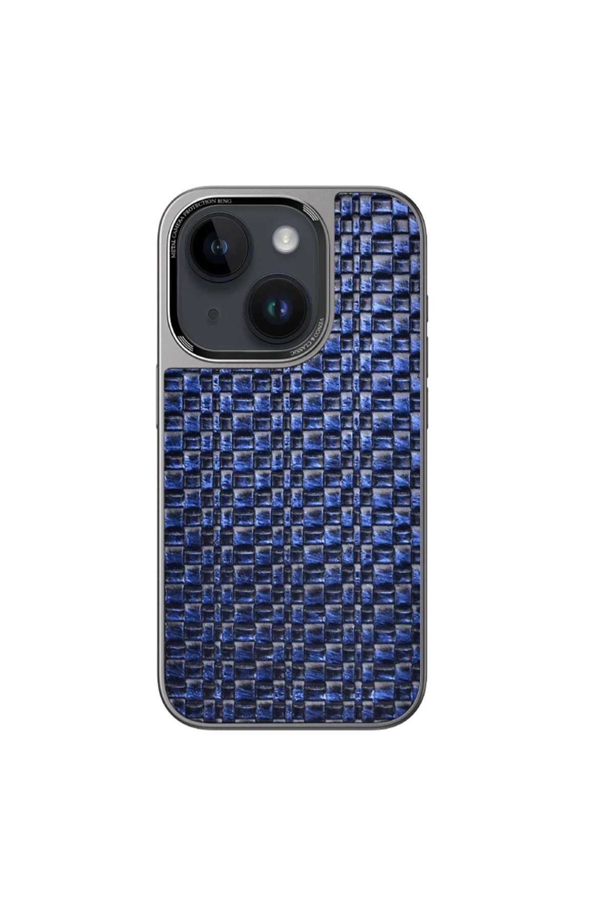 iPhone 14 Brand Kapak - Lacivert-(5796)