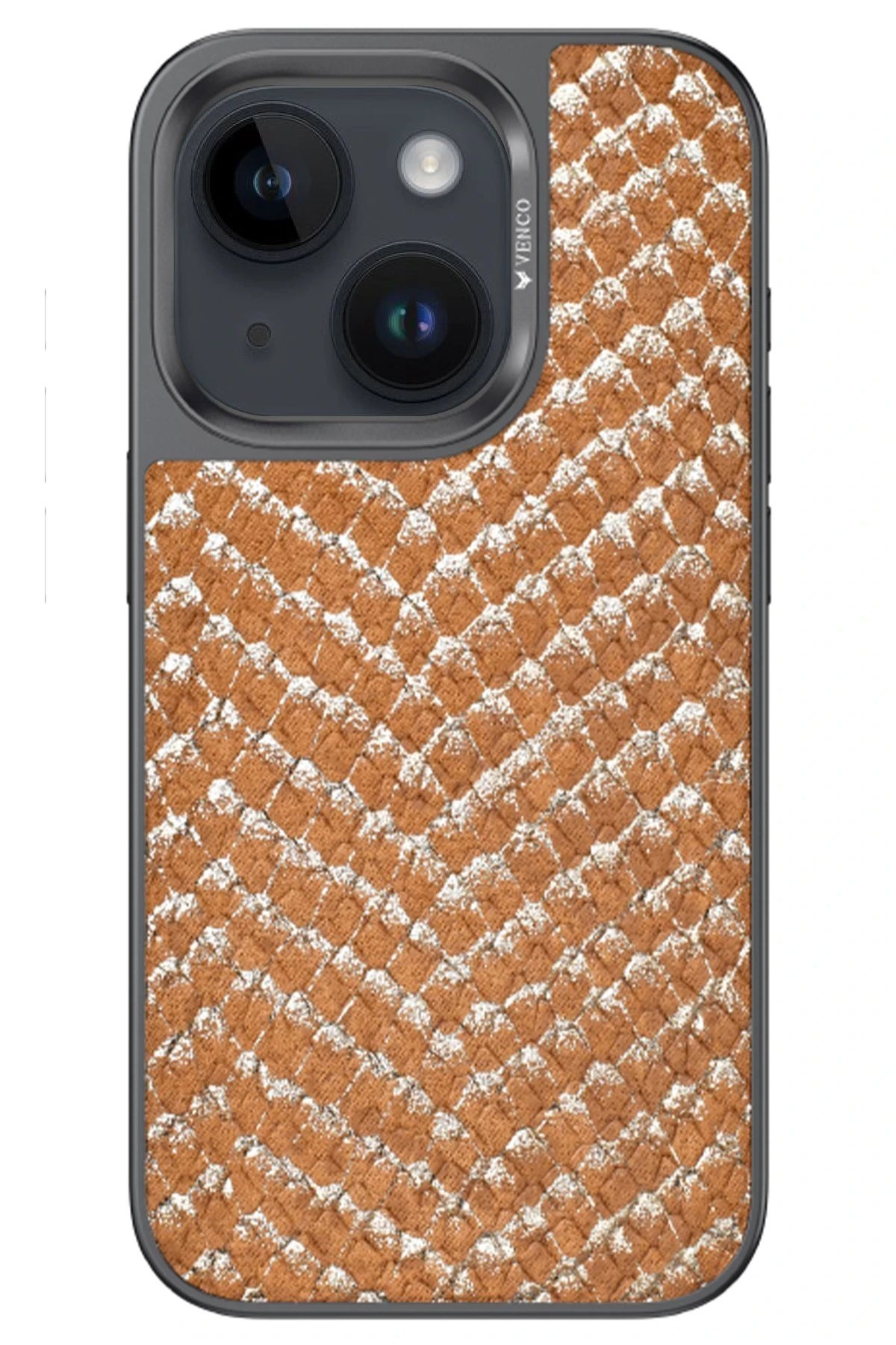 iPhone 14 Viper Kapak - Kahverengi-(5796)