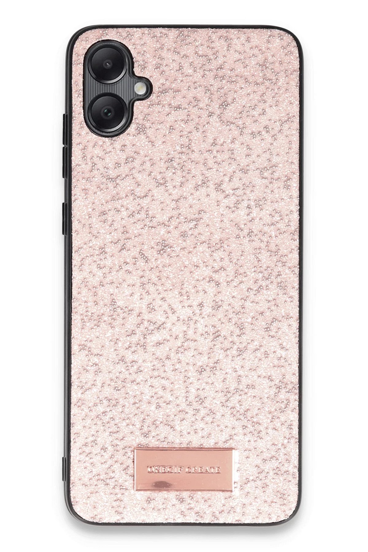 Samsung Galaxy A05 Bright Simli Kapak - Pembe-(5796)