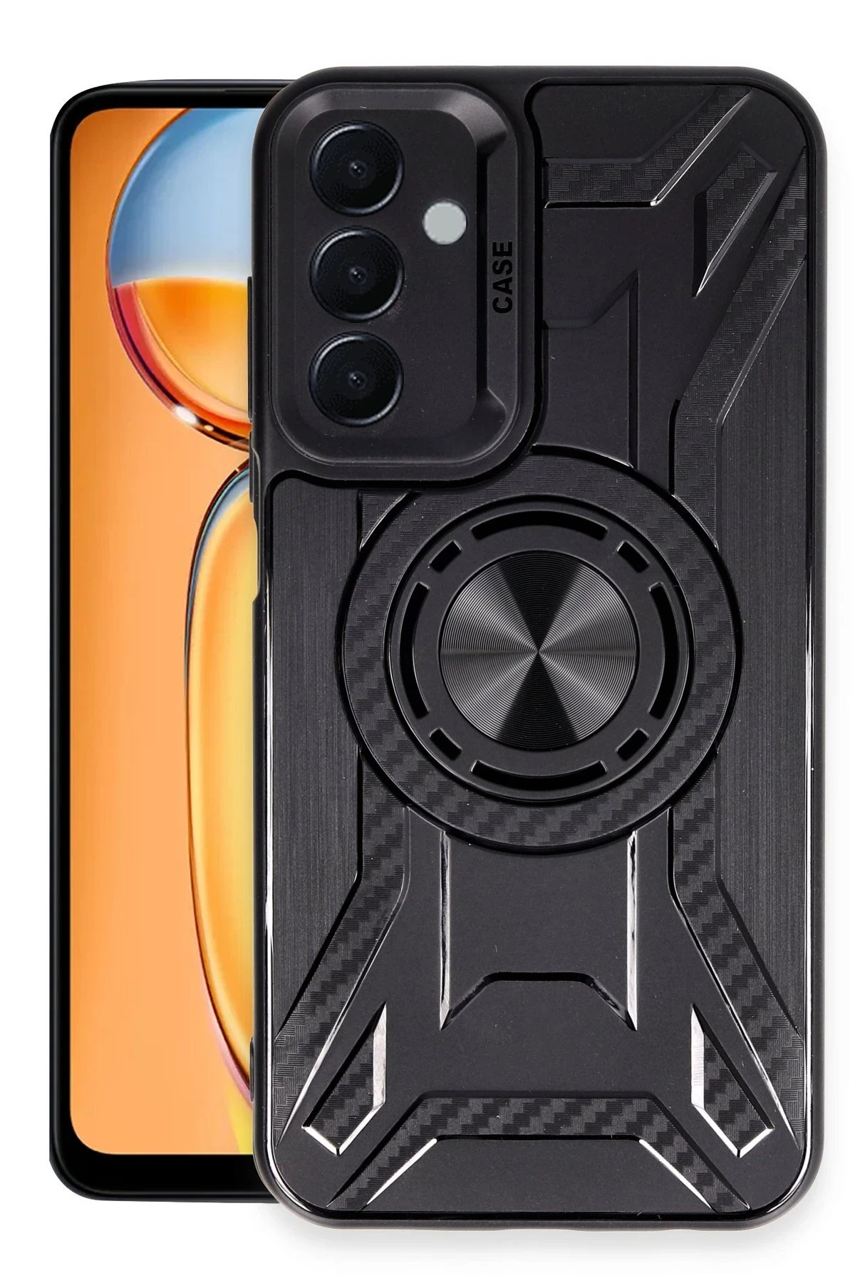 Samsung Galaxy M15 Kılıf Lincoln Silikon - Siyah-(5796)
