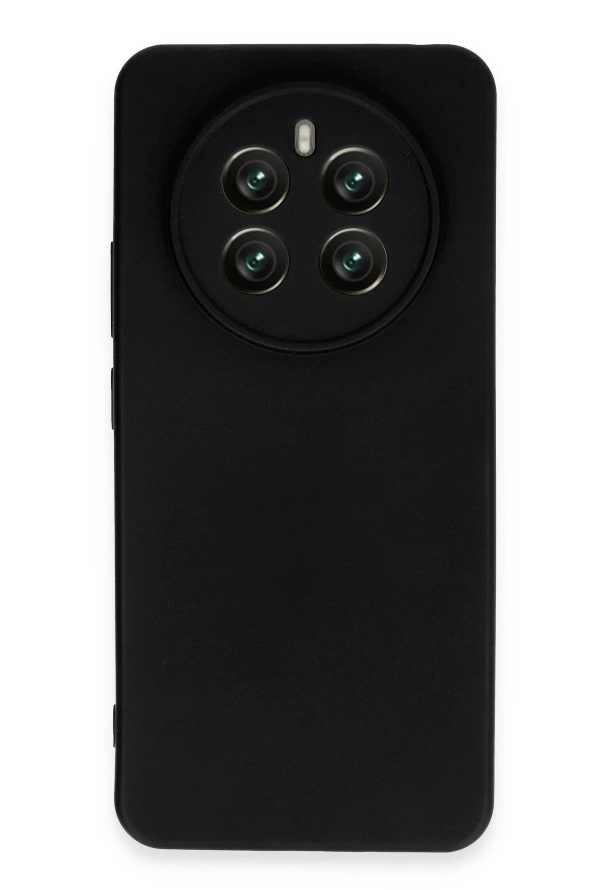 Realme 12 Pro Kılıf First Silikon - Siyah-(5796)