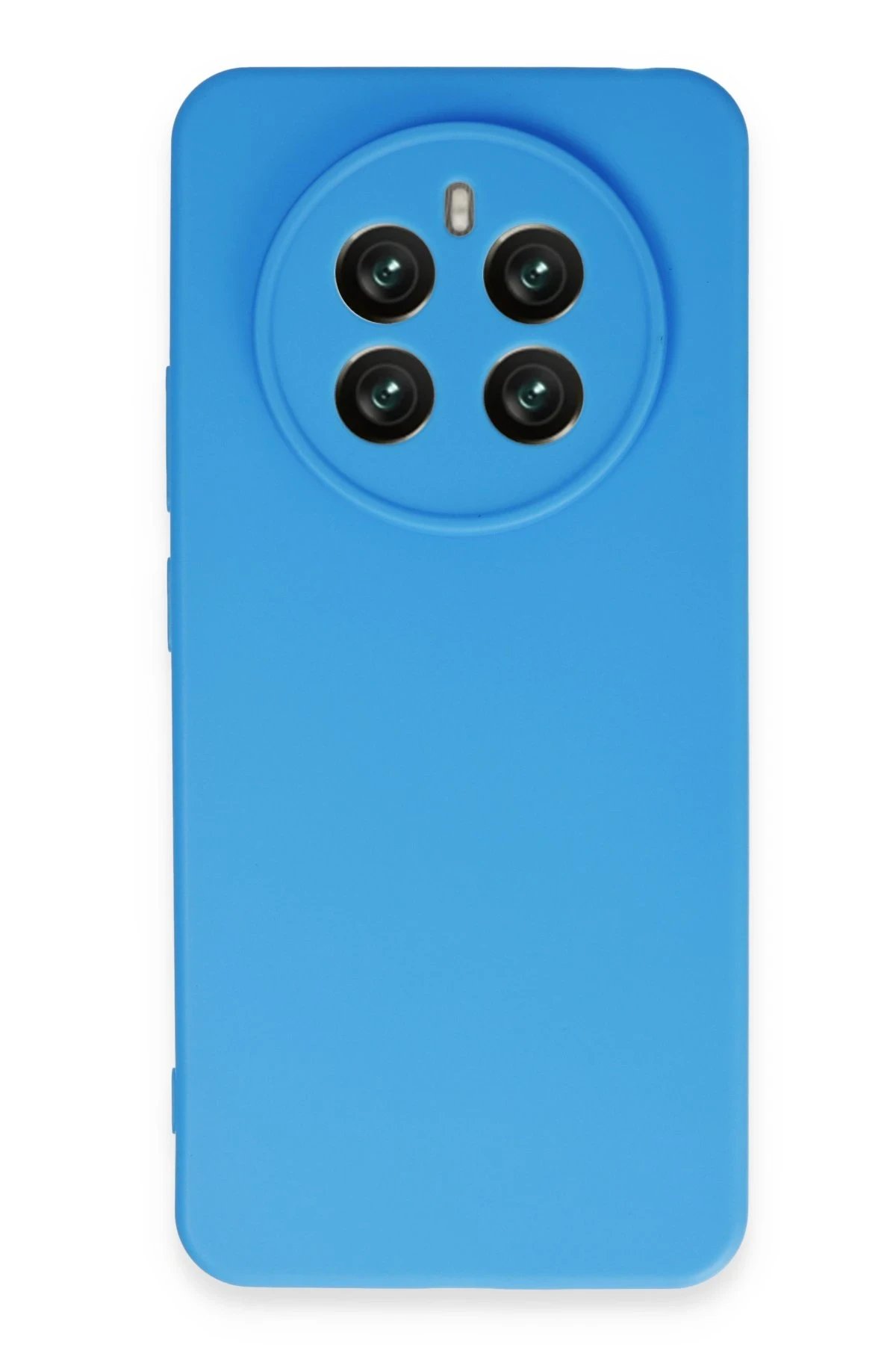 Realme 12 Pro Kılıf First Silikon - Mavi-(5796)