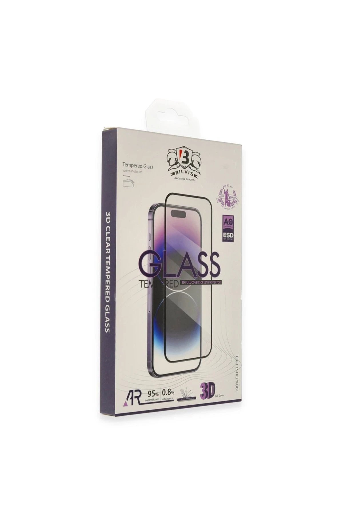 iPhone 16 Plus Bilvis 3D Cam Ekran Koruyucu-(5796)
