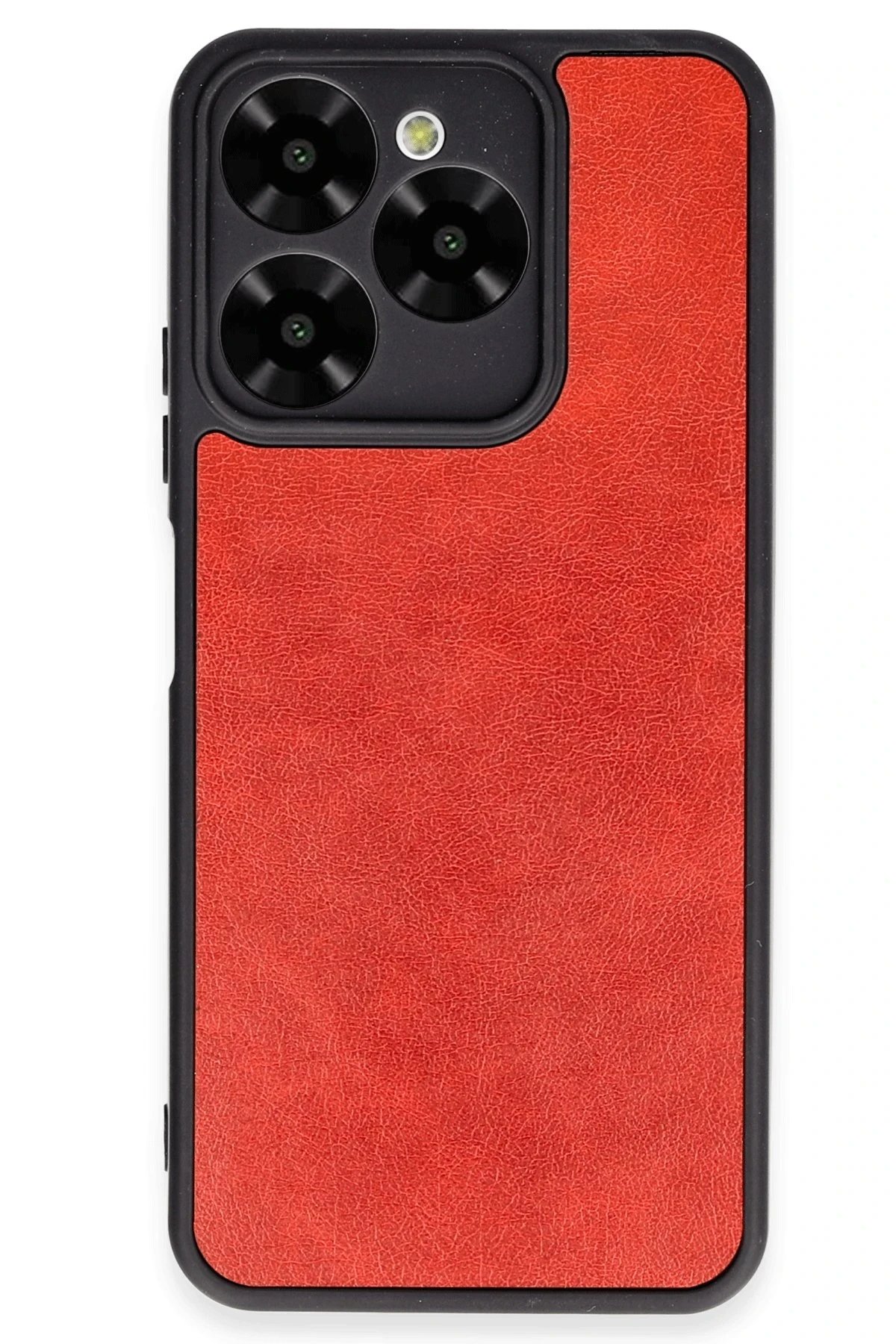 General Mobile Era 30 Kılıf Aras Deri Kapak - Kırmızı-(5796)