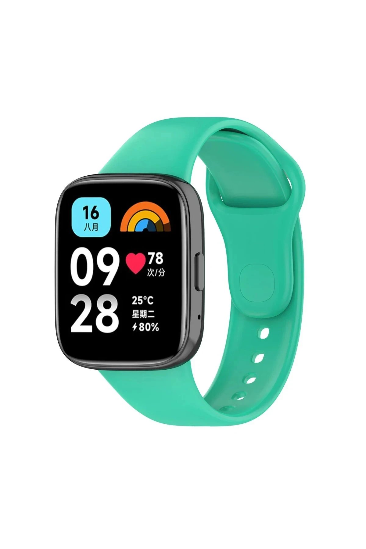 Xiaomi Redmi Watch 3 Active Klasik Kordon - Turkuaz-(5796)