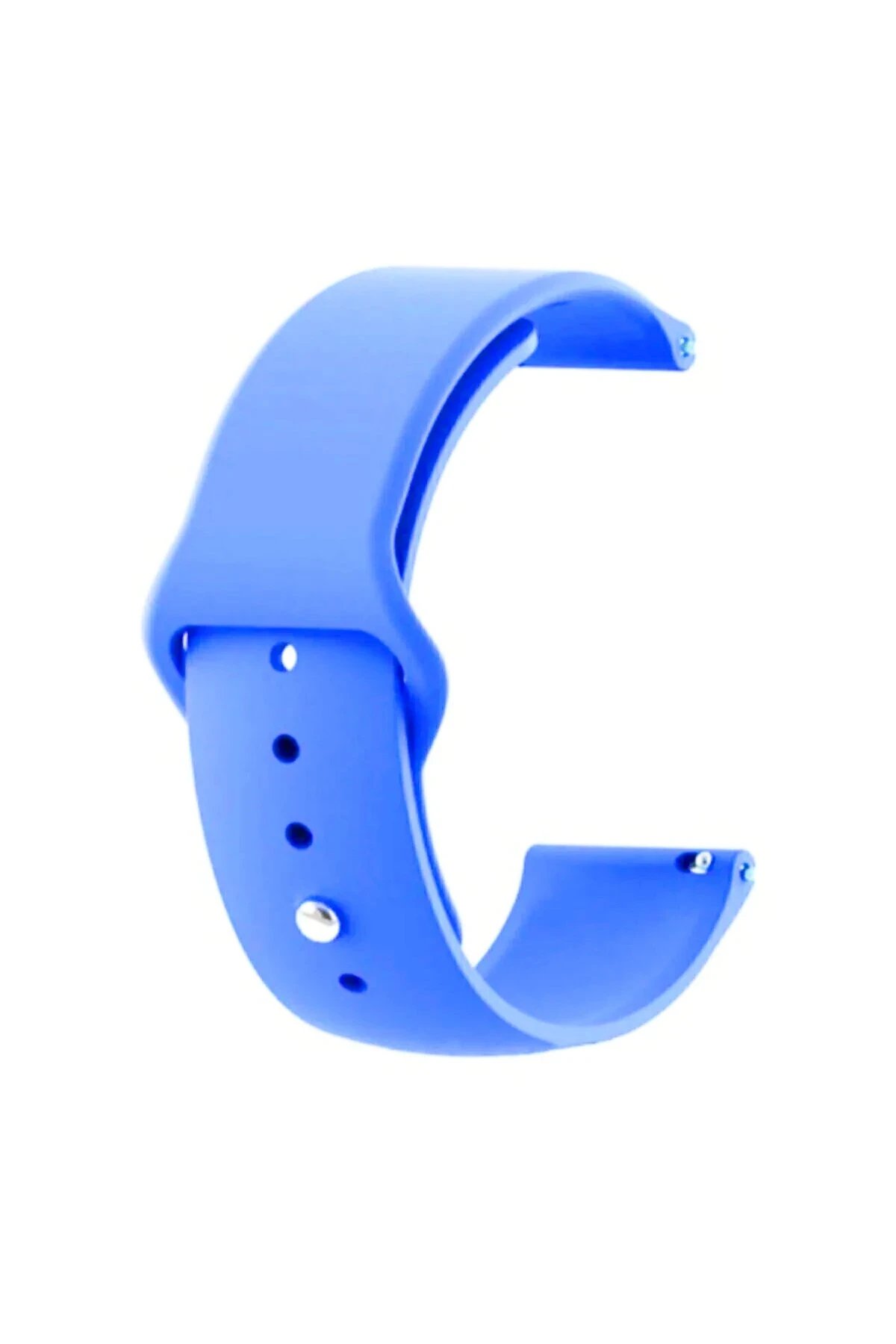 Huawei GT4 41mm 18mm Klasik Kordon - Bebek Mavisi-(5796)