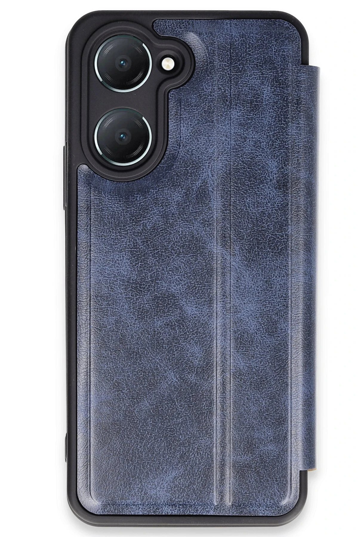 Vivo Y18 Kılıf Flip Cover - Lacivert-(5796)