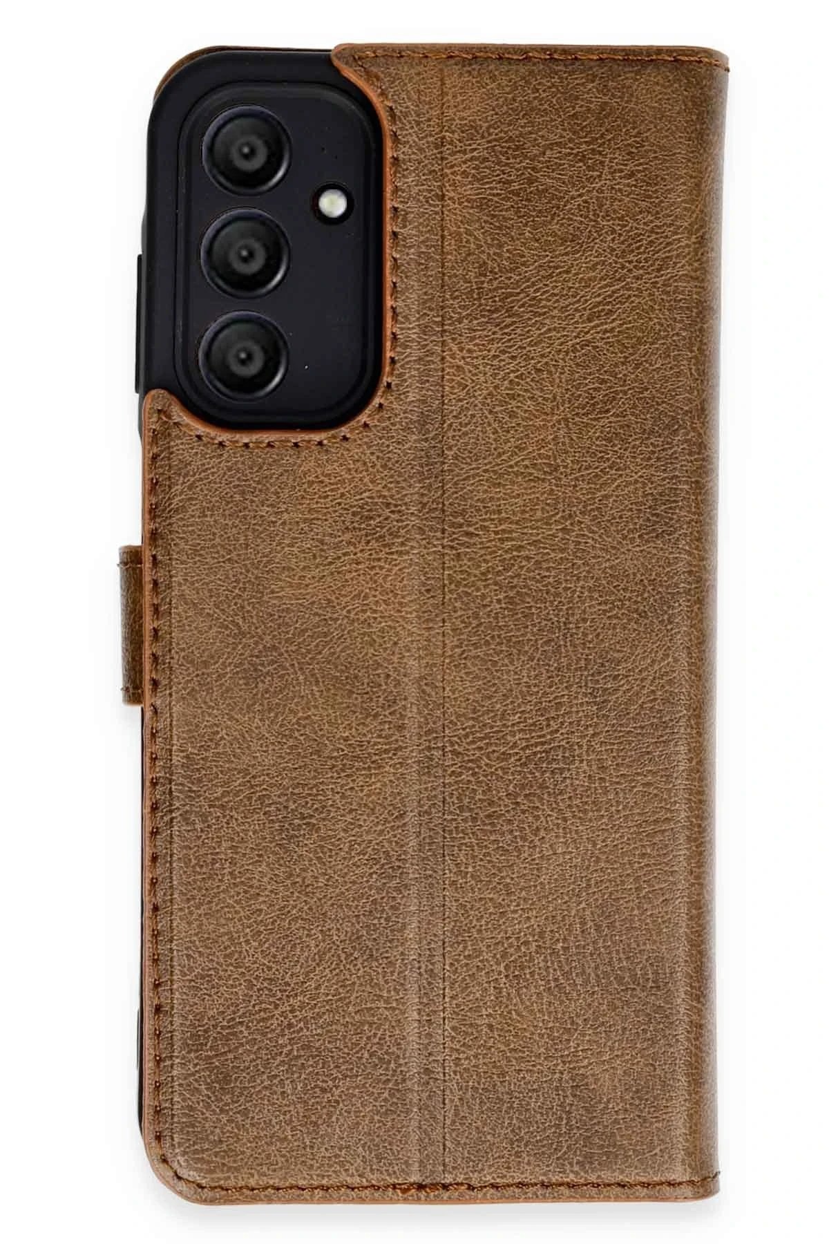 Samsung Galaxy M15 Kılıf Trend S Plus Kapaklı Kılıf - Taba-(5796)