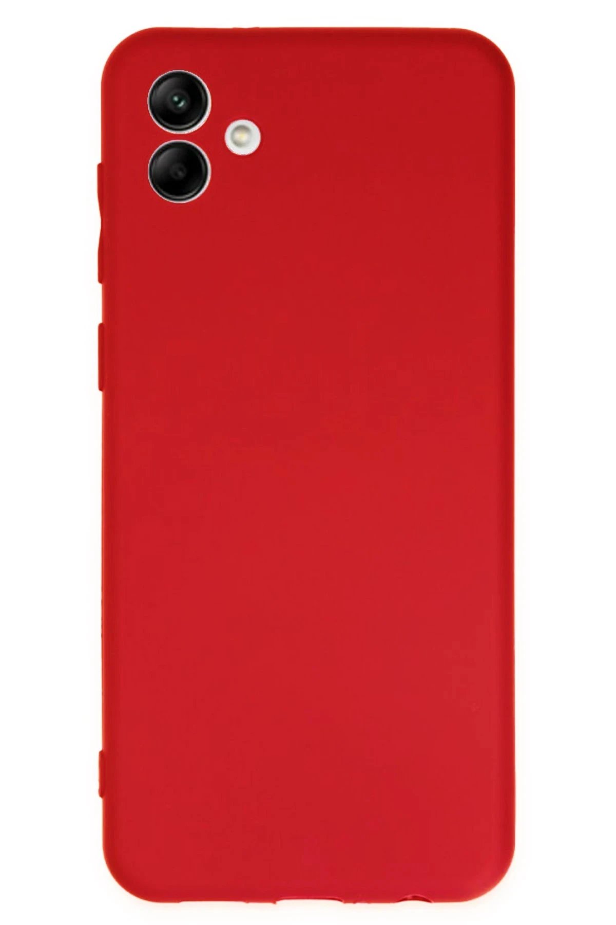 Samsung Galaxy A04 Kılıf First Silikon - Kırmızı-(5796)