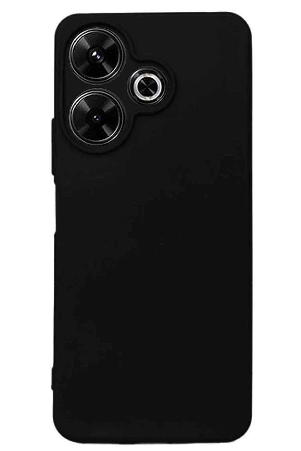 Xiaomi Redmi 13 4G Kılıf First Silikon - Siyah-(5796)