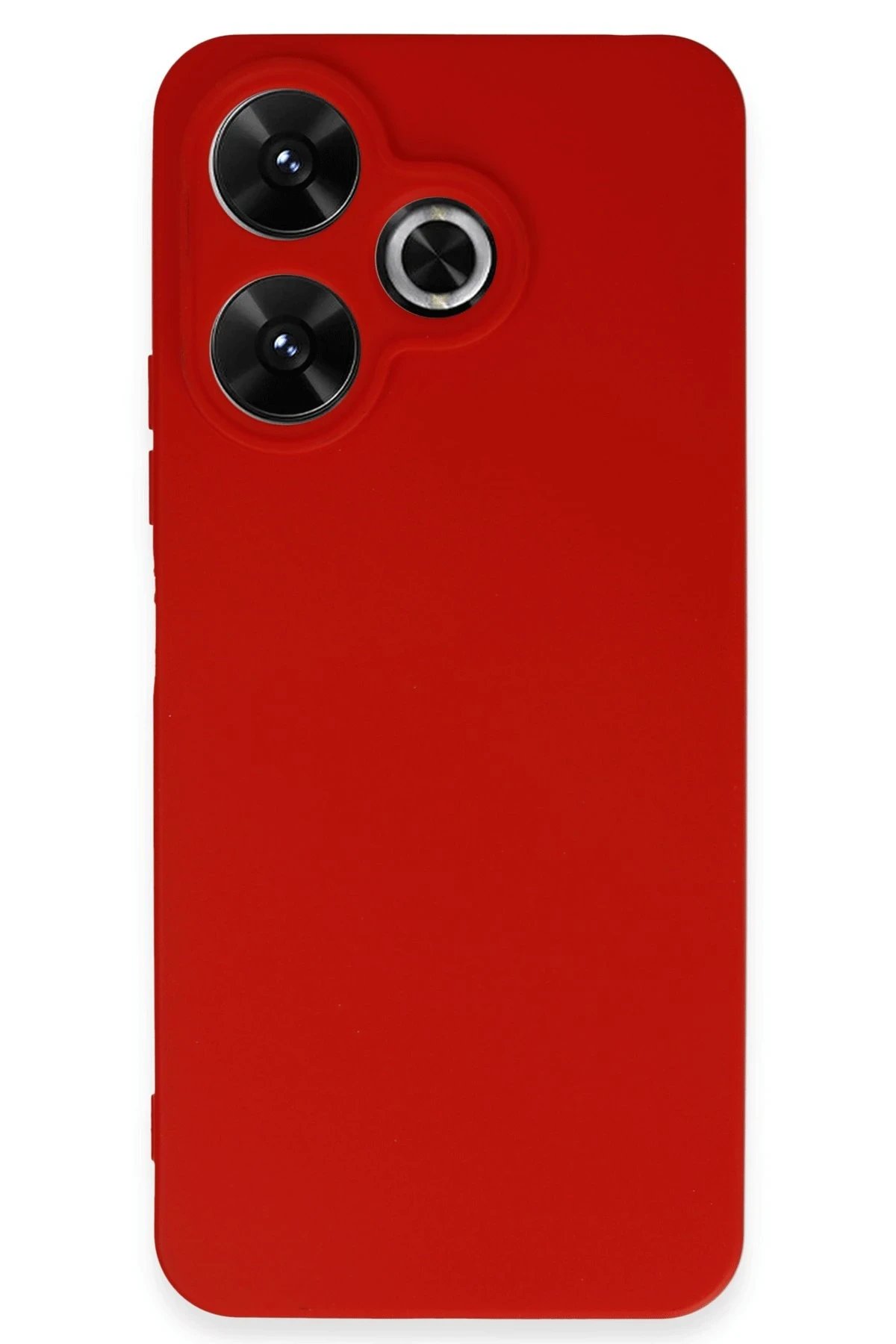 Xiaomi Redmi 13 4G Kılıf First Silikon - Kırmızı-(5796)
