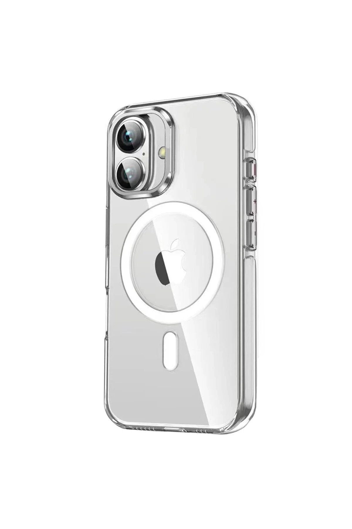 iPhone 16 Crystal Magsafe Kapak - Şeffaf-(5796)