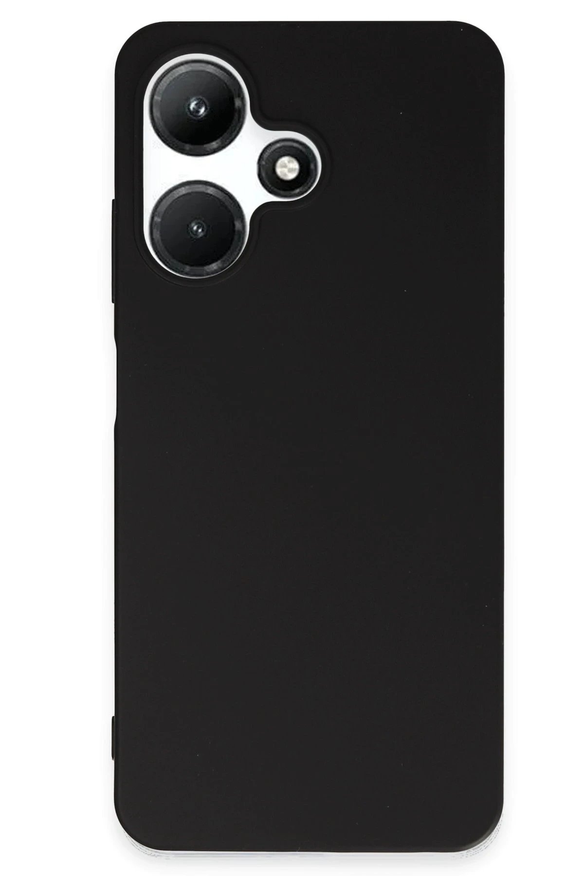 İnfinix Hot 30i Kılıf First Silikon - Siyah-(5796)