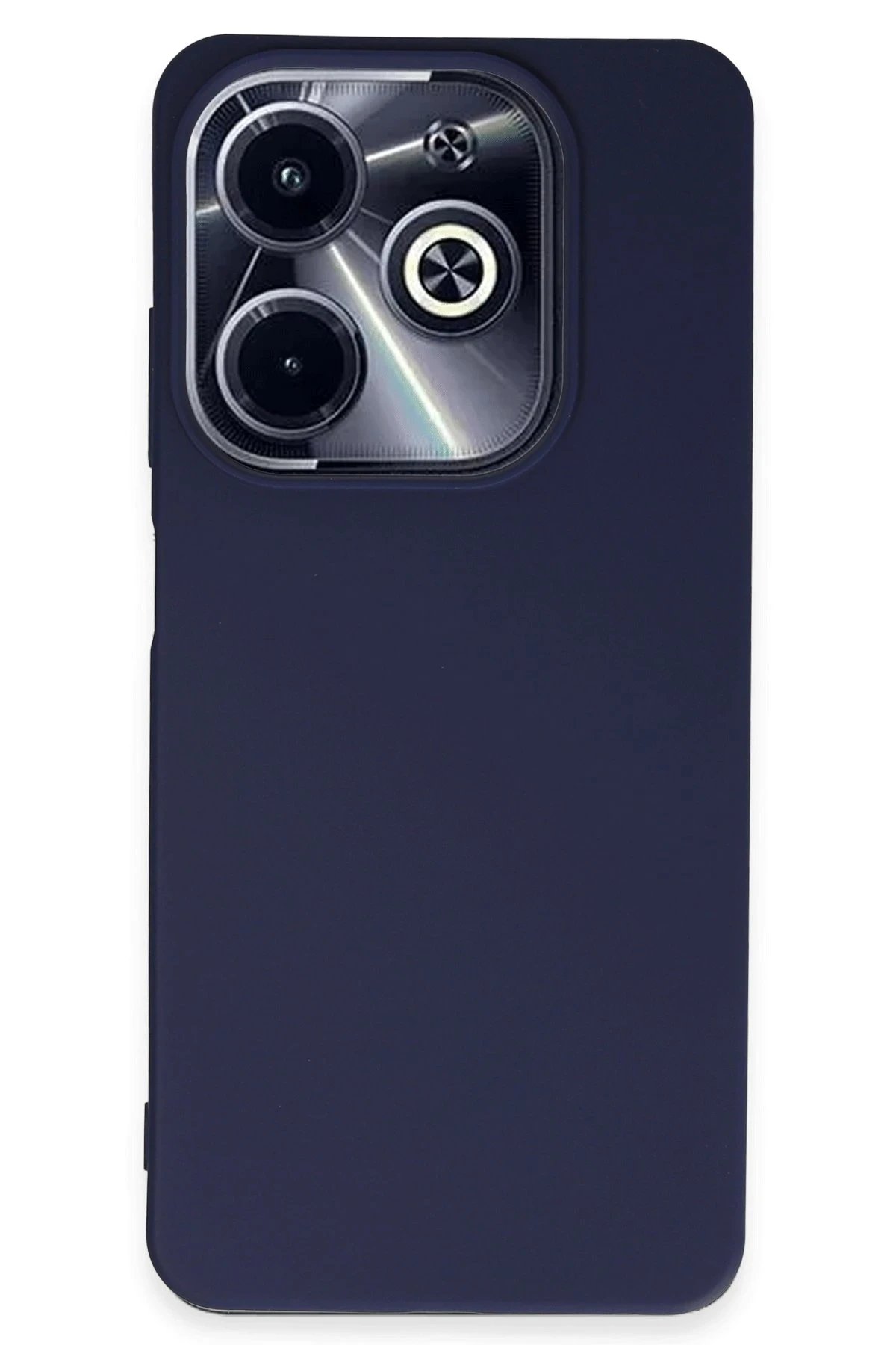 İnfinix Hot 40i Kılıf First Silikon - Lacivert-(5796)