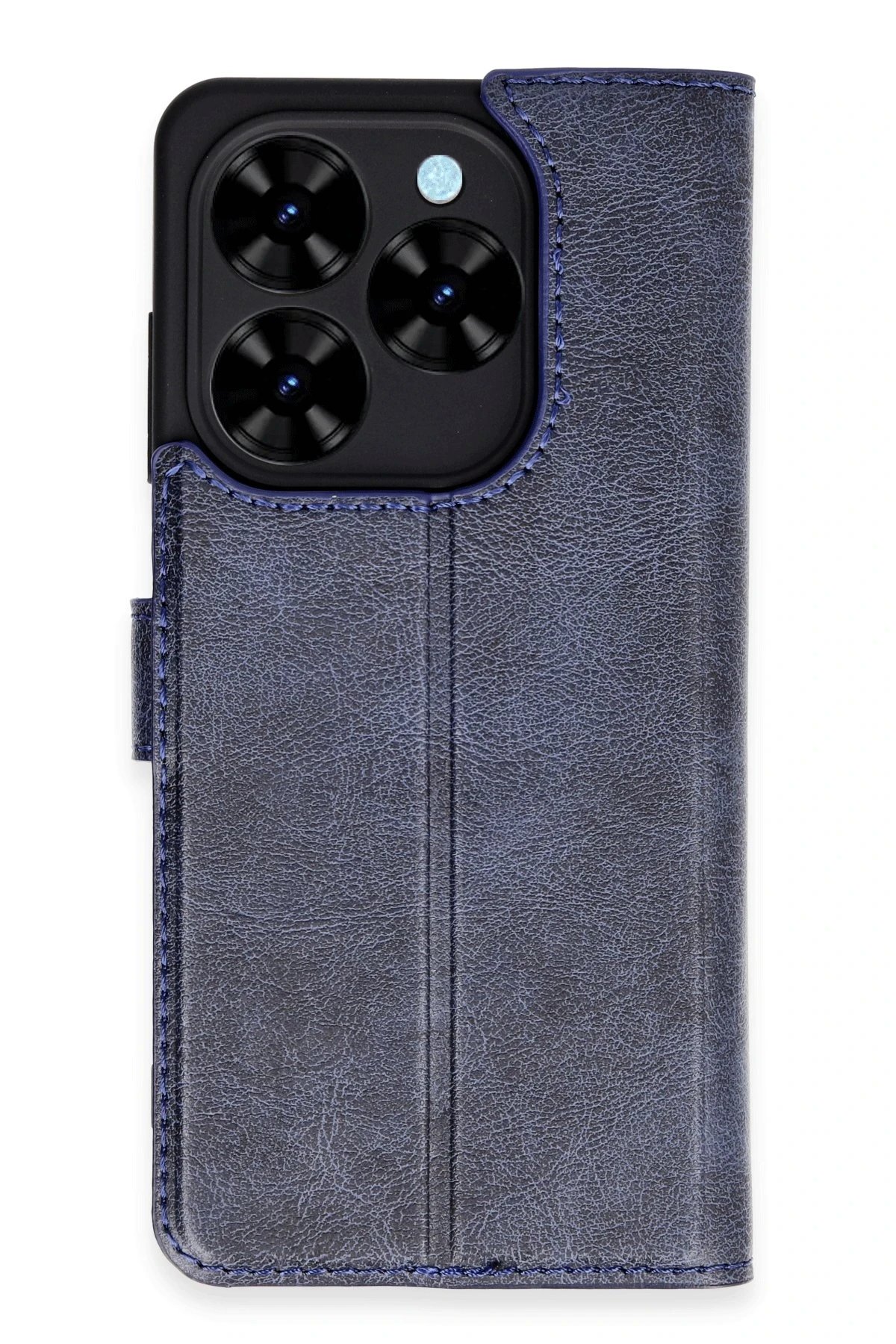 Tecno Spark Go 2024 Kılıf Trend S Plus Kapaklı Kılıf - Lacivert-(5796)
