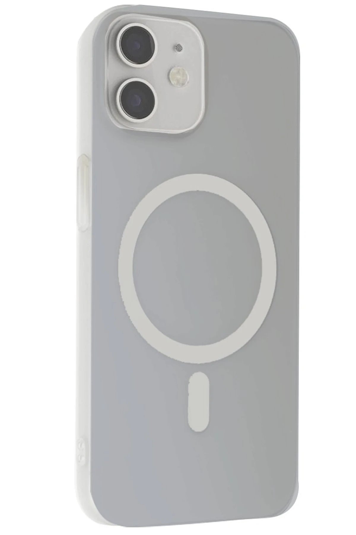 iPhone 11 Tuna PC Slim Magsafe Kapak - Şeffaf-(5796)