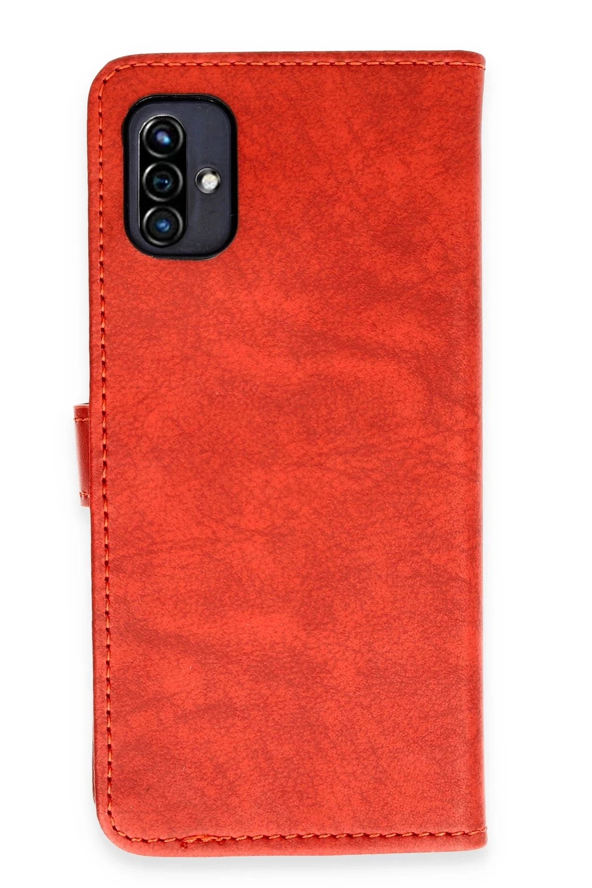 Reeder P13 Blue Max 2022 128GB Kılıf Trend S Plus Kapaklı Kılıf - Kırmızı-(5796)