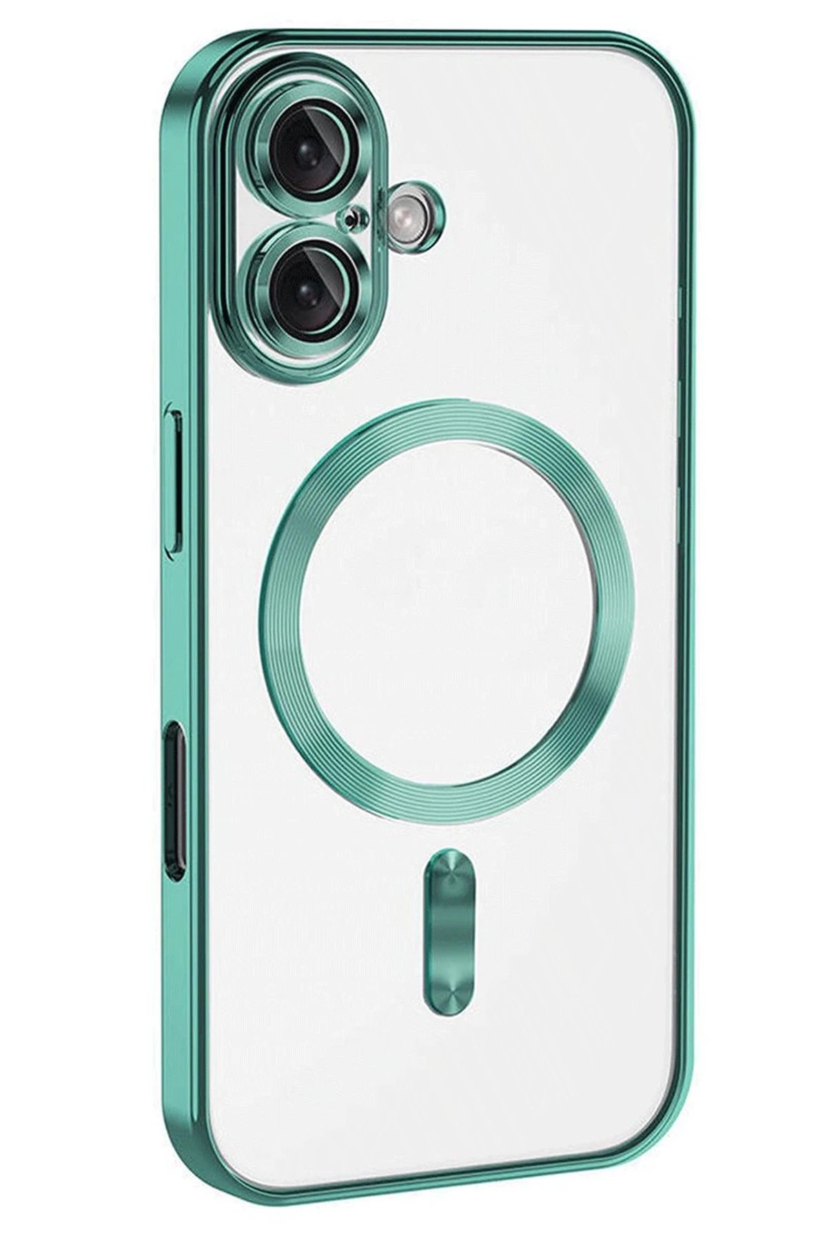 iPhone 16 Kılıf Kross Magneticsafe Kapak - Turkuaz-(5796)