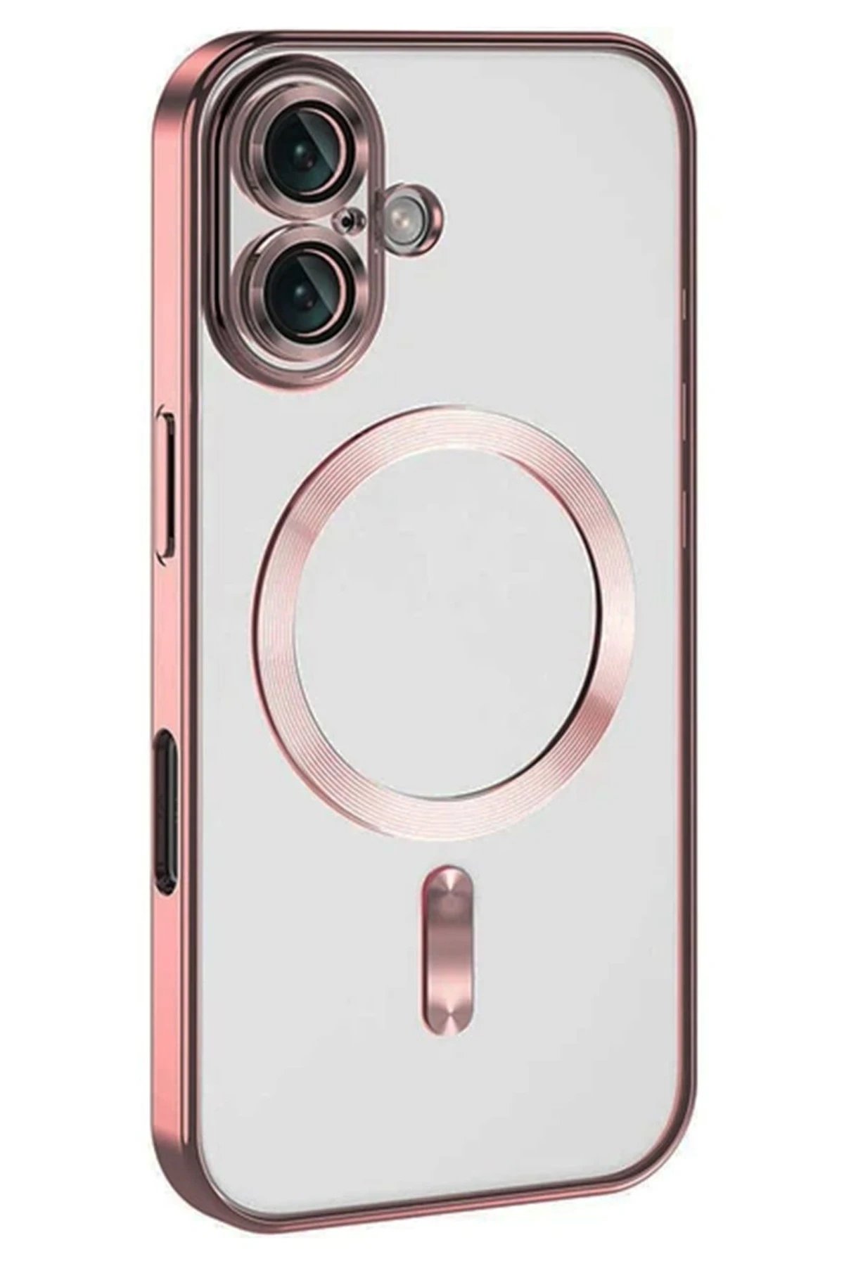 iPhone 16 Plus Kılıf Kross Magneticsafe Kapak - Pembe-(5796)