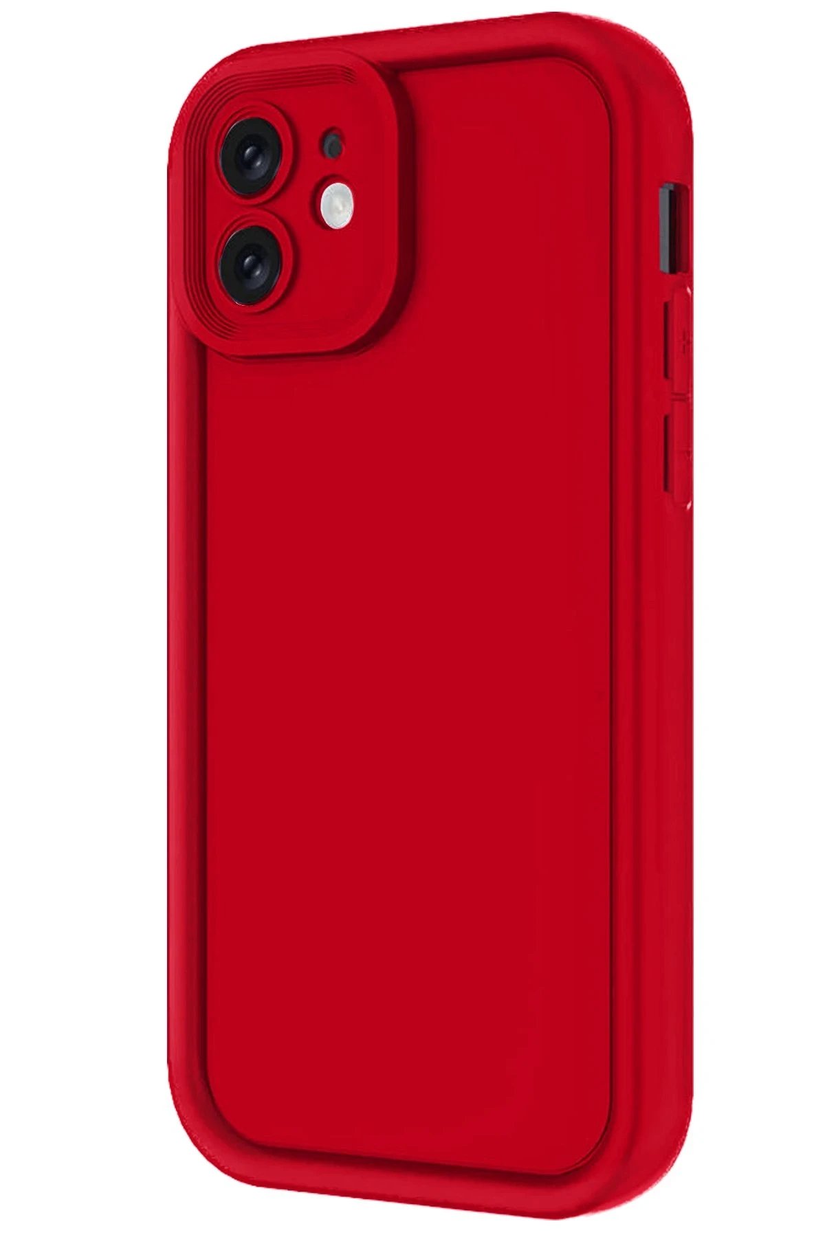 iPhone 11 Kılıf Viera Silikon - Kırmızı-(5796)