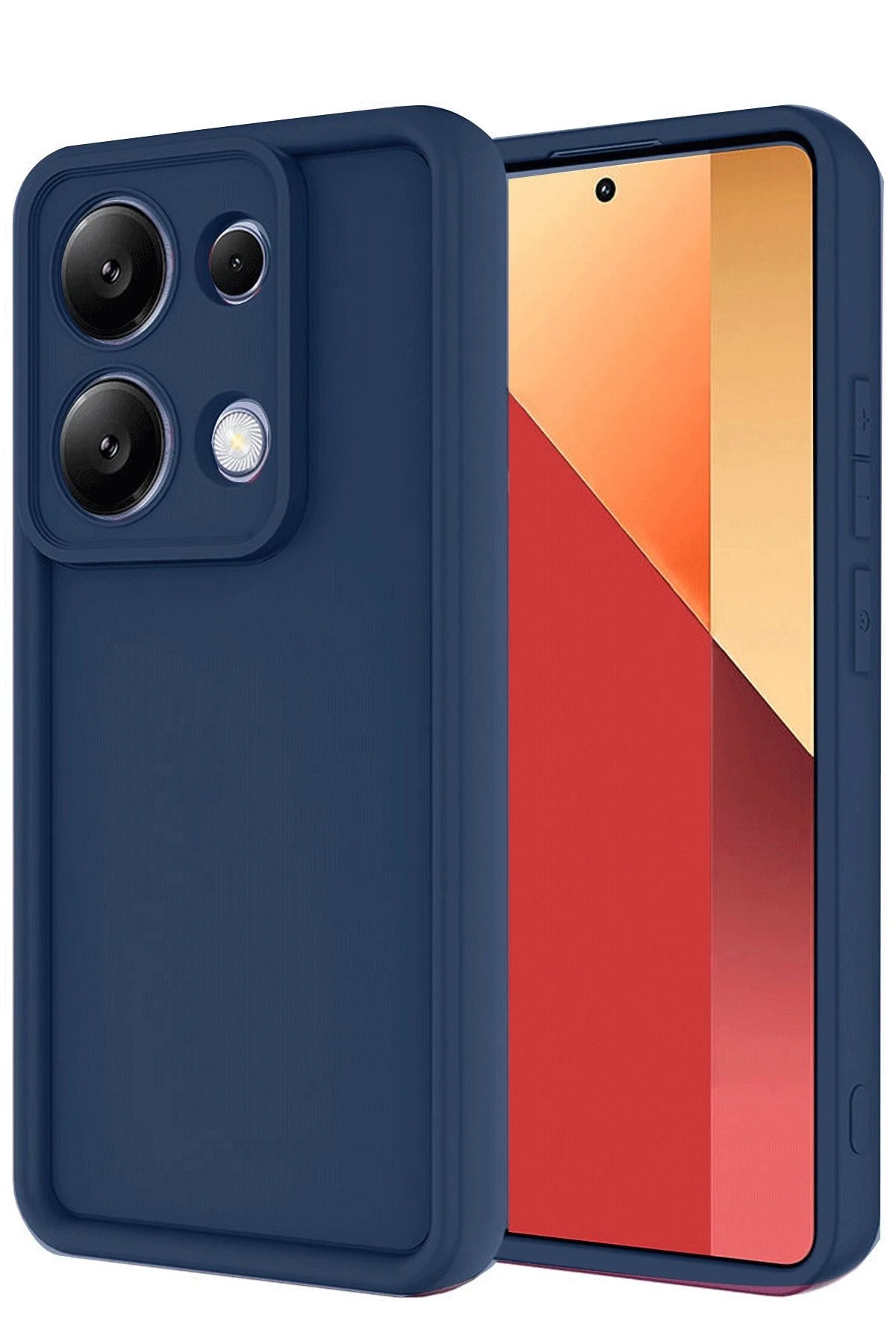 Xiaomi Redmi Note 13 Pro 4G Kılıf Viera Silikon - Lacivert-(5796)