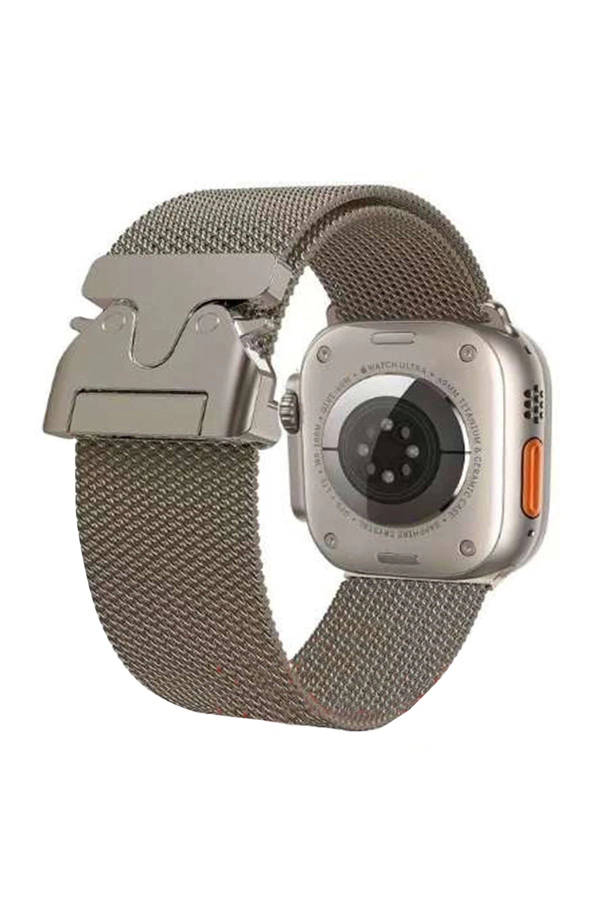 Apple Watch 42mm Milano Metal Kordon - Desert-(5796)