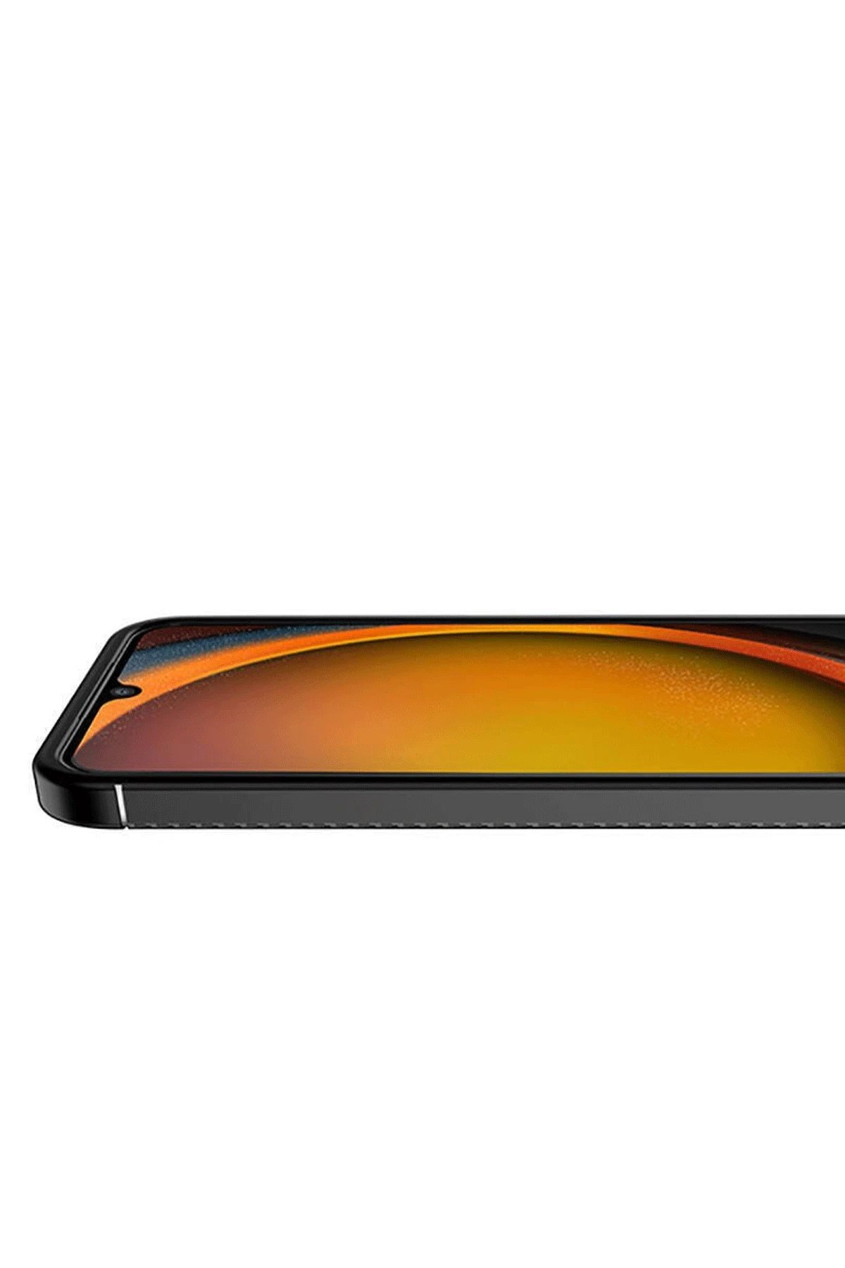 Samsung Galaxy XCover 7 Kılıf Auto Focus Karbon Kapak - Siyah-(5796)