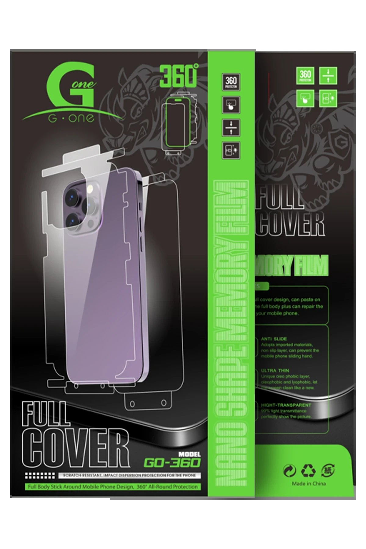 iPhone 16 360 Full Body Arka Koruyucu-(5796)