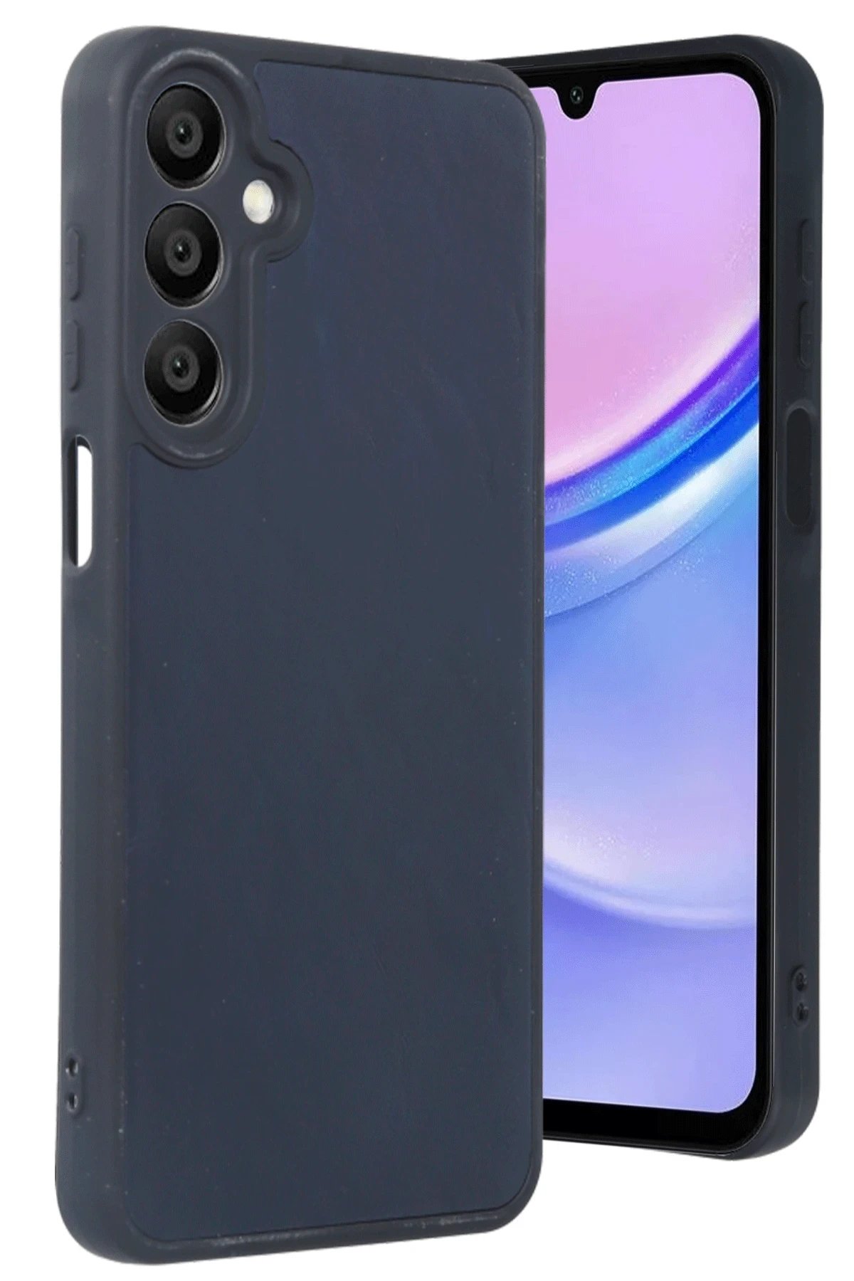 Samsung Galaxy A16 5G Kılıf Aras Deri Kapak - Lacivert-(5796)